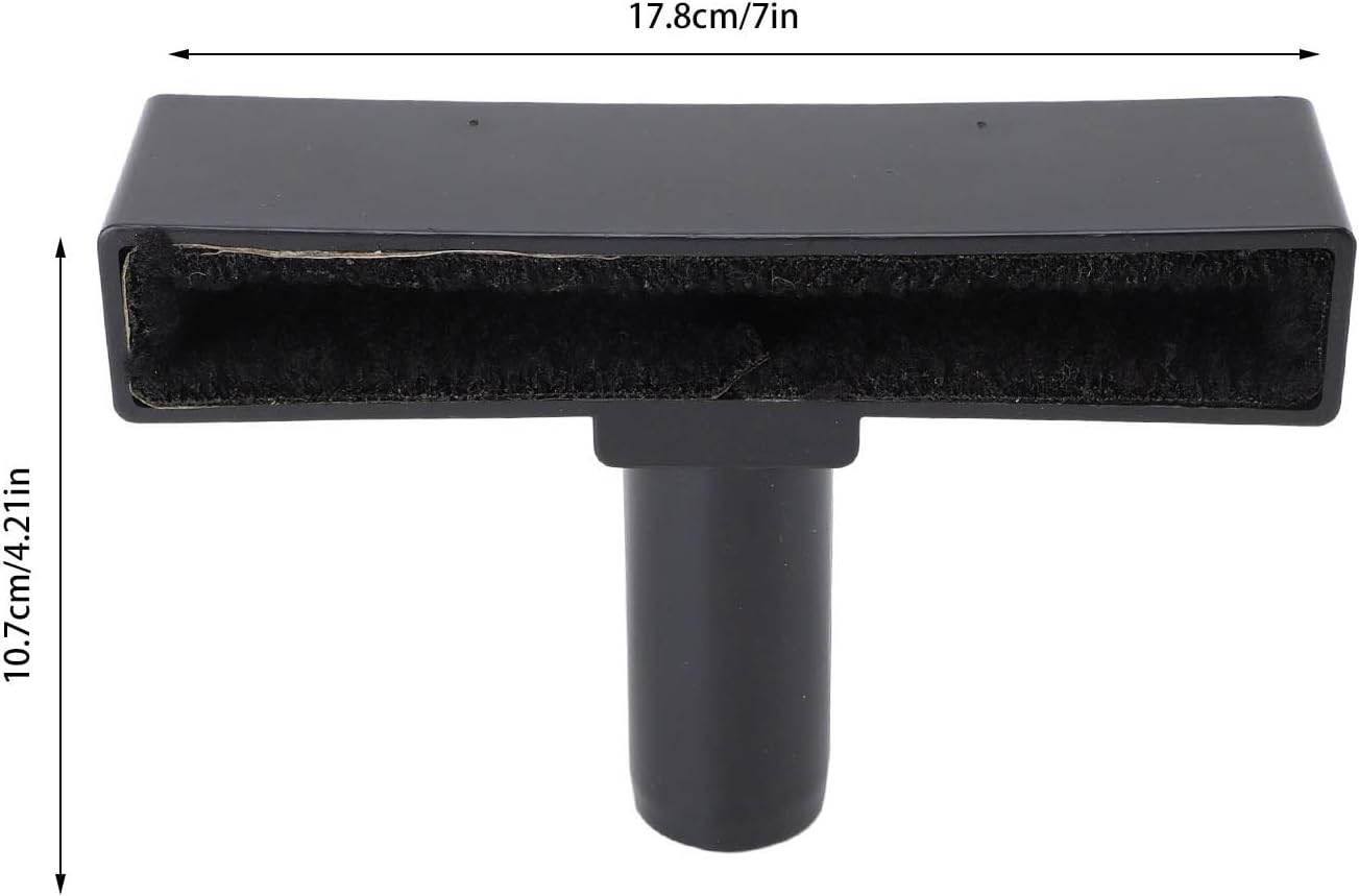 Fan Cleaning Brush, Fan Blade Dust Brush, Innovative Ergonomic Handle for Home (Black)