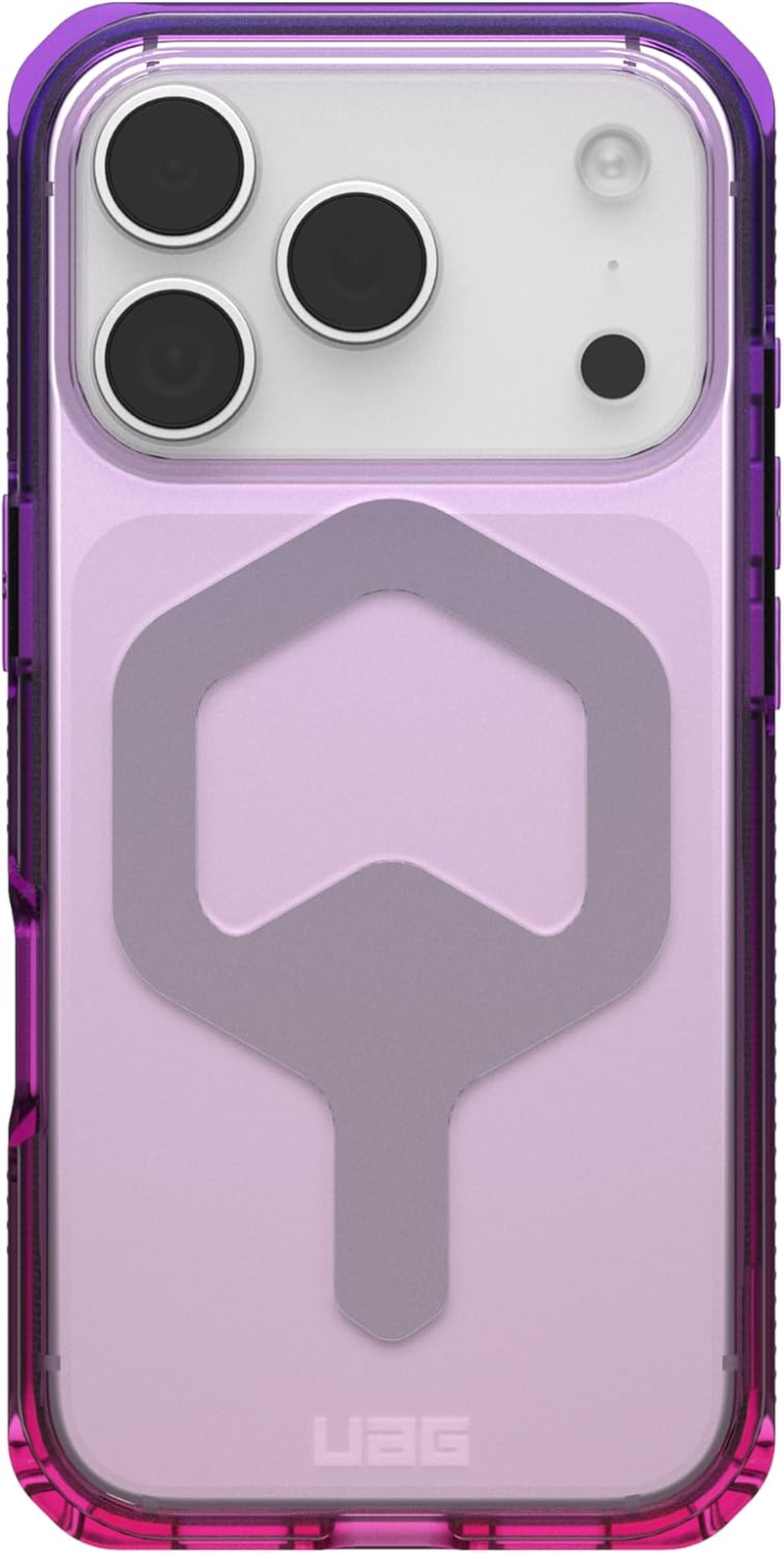 Urban Armor Gear UAG Plyo Magsafe Case Iphone 17 Pro - Purple/Pink Ombre, Phone Case Cover Magsafe Compatible, Apple Iphone Protector image number 2