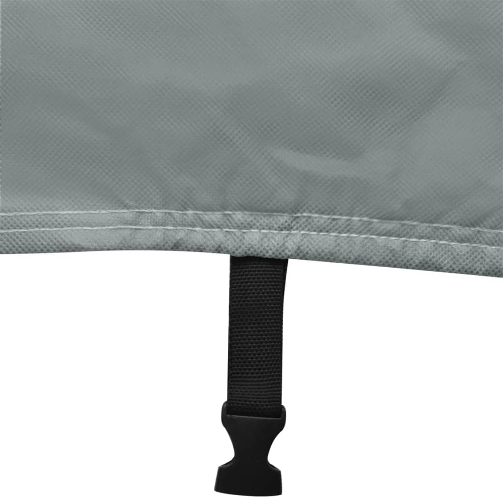 Vidaxl Durable Caravan Cover, Grey-Medium Sized for Indoor and Outdoor Use, UV Resistant and Waterproof, Non-Abrasive 3-Layer Fabric, Ideal for Long Caravans (Up to 6.09M) image number 4
