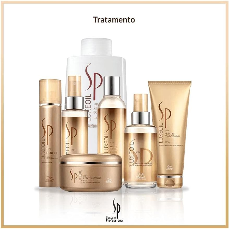 WELLA WELLA System Professional Luxe Oil Keratin Restore Mask 150 Ml (3242), Odourless image number 2