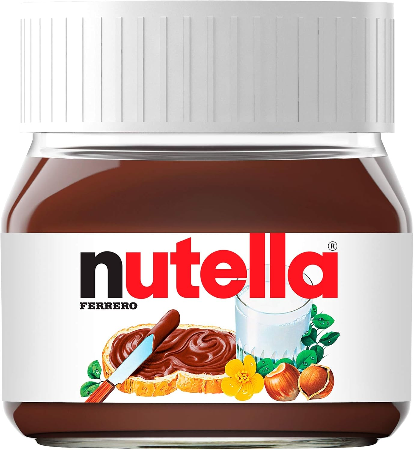 Nutella Hazelnut Spread with Cocoa 64 Pack, 64 X 30G