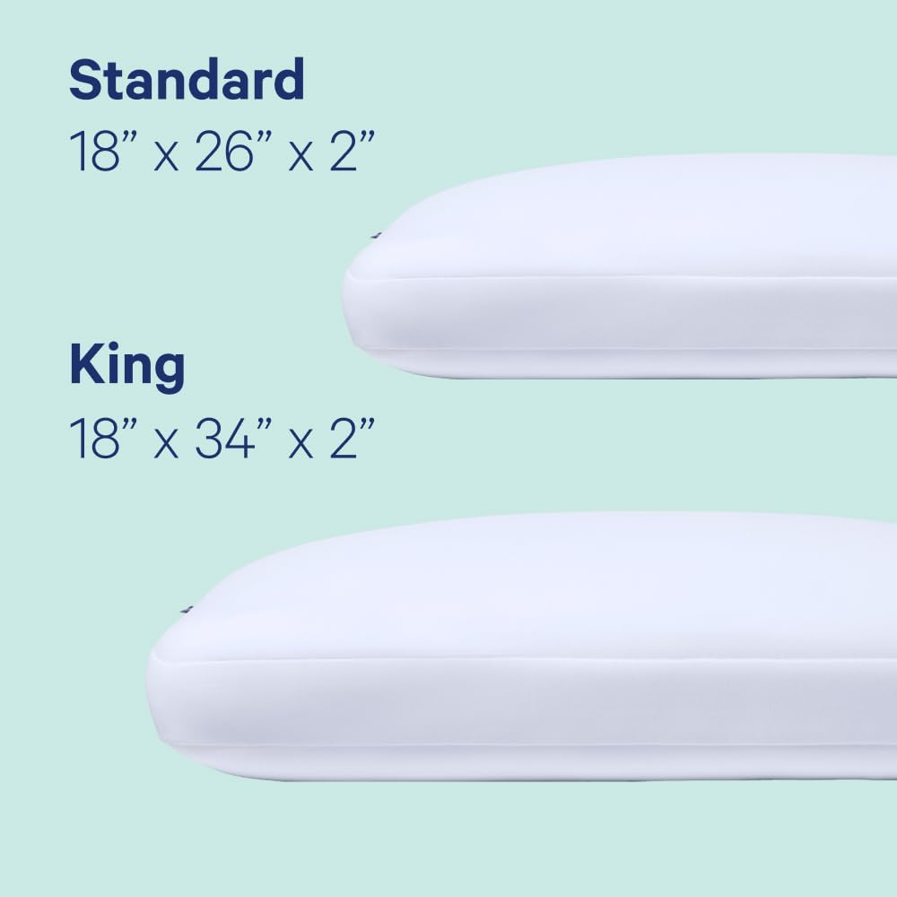 Casper Sleep Hybrid Pillow, King, White image number 5