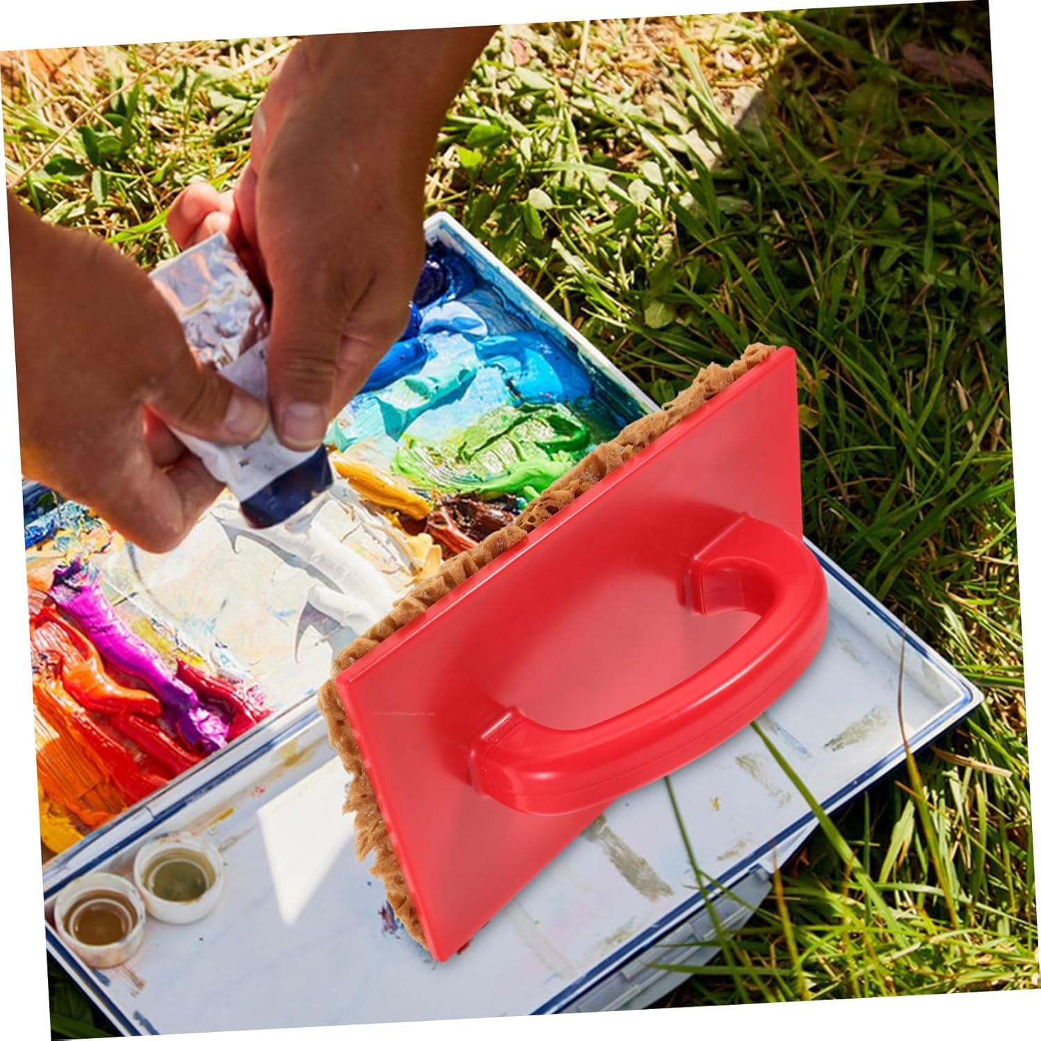 Angoily Crafting Sponges Seaweed Tool Soft Sponge Brush for Detailed Art and Pottery image number 2