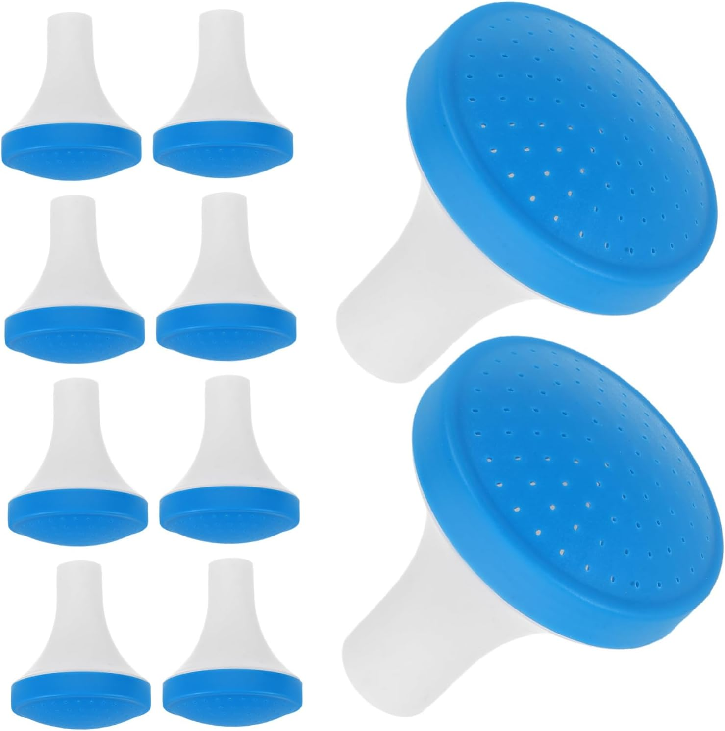 Milisten 20Pcs Plastic Garden Watering Can Sprinkler Nozzle Replacement Heads for Irrigation Home Balcony Plant Gardening Watering Can Spout Replacement image number 6