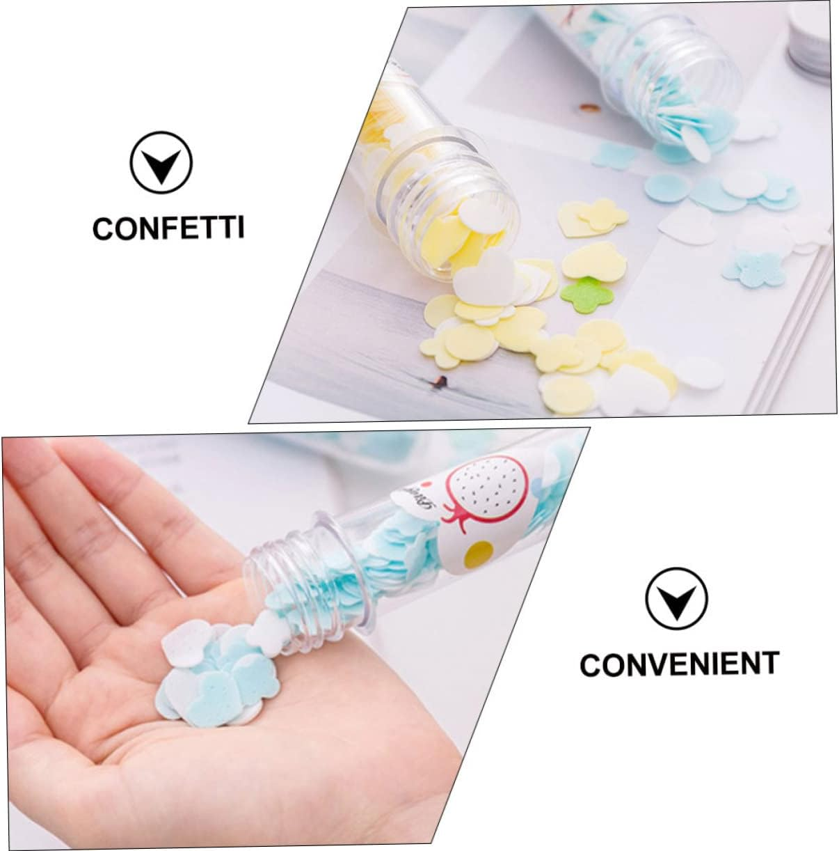 BESPORTBLE 4Pcs Portable Scented Foaming Soap Slices Travel-Friendly Soap Petals Disposable Hand Washing for Outdoor Use image number 6