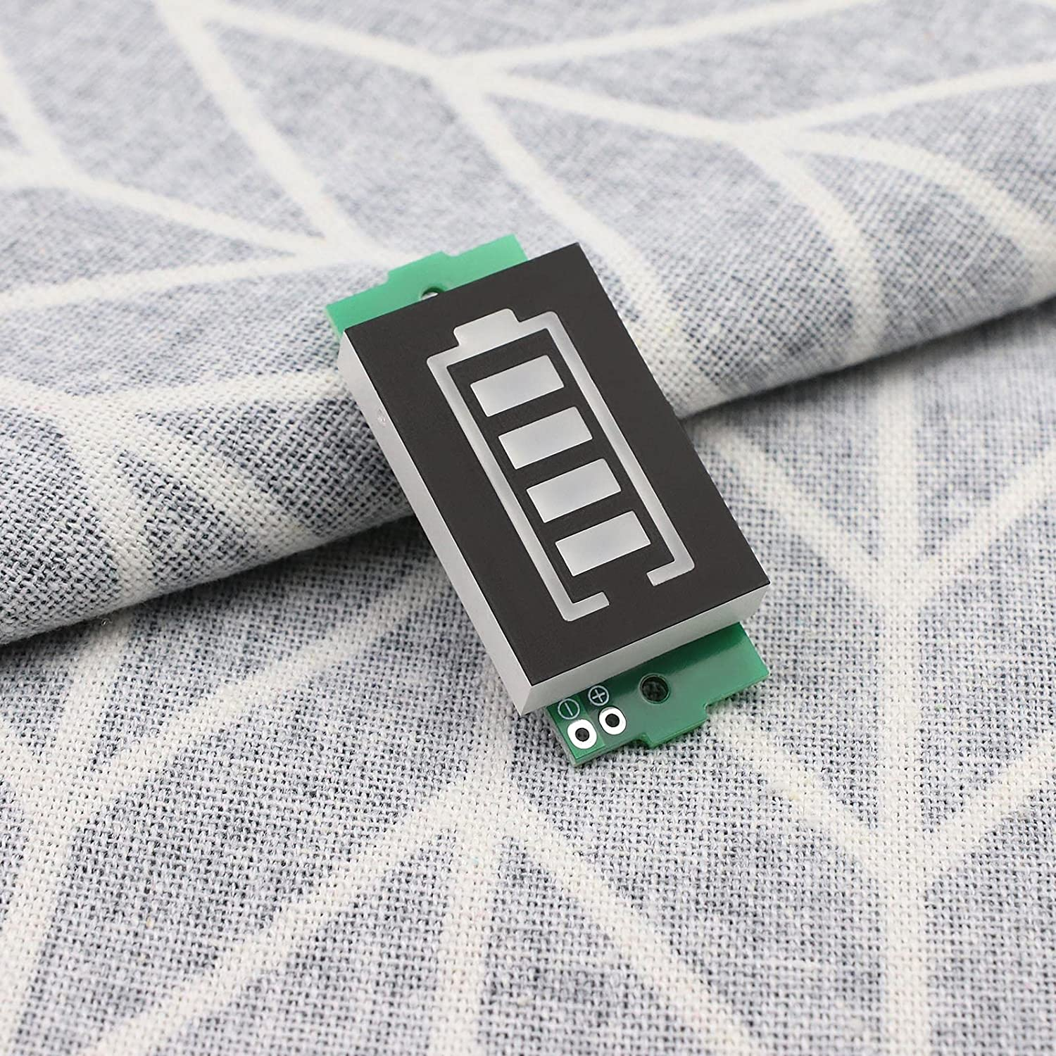 Emsea 4Pcs Battery Capacity Indicator Module 3-34V Battery Charge Indicator Module 5Ma Compatible with 1S 2S 3S 4S 5S 6S 7S 8S image number 4