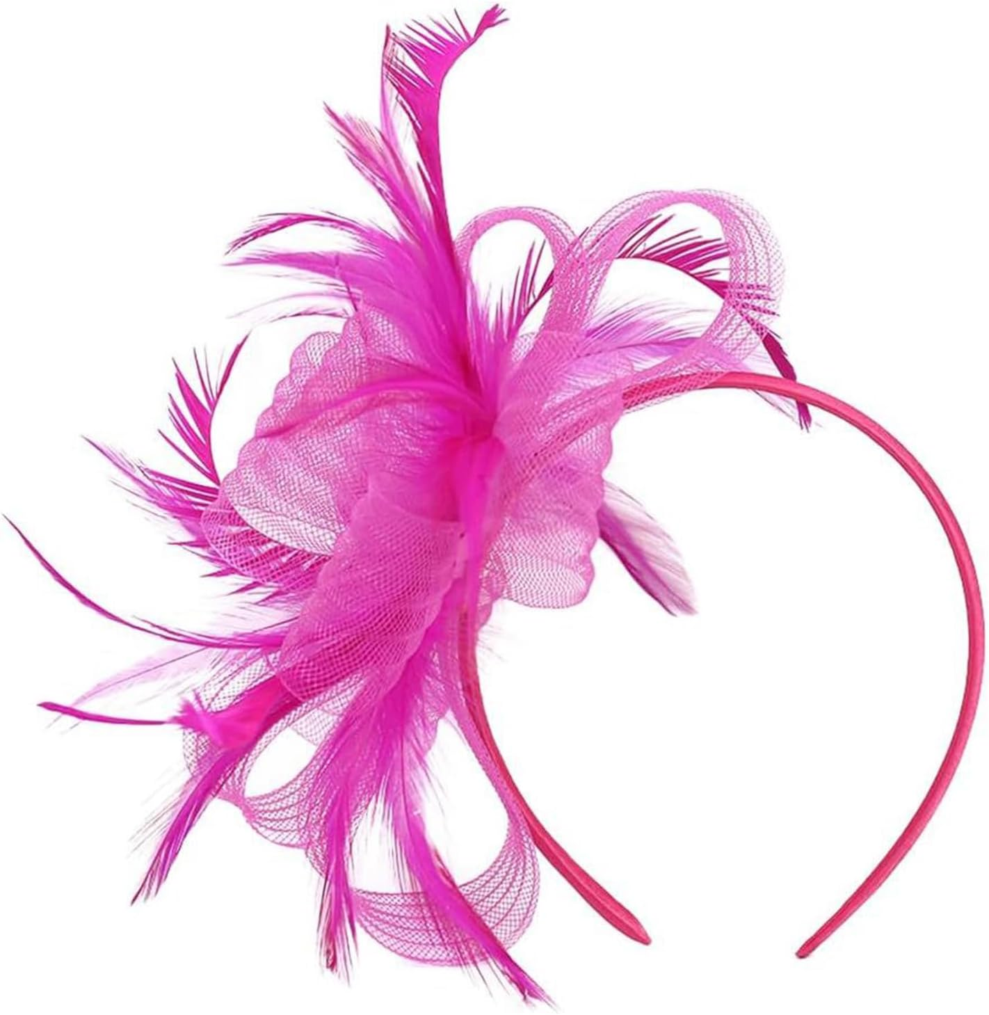 Hat Headband | Fascinator Headwear,Small Hat Mesh Headpieces Hair Accessories for Daily Use Girls Women Outdoor Festival Costume Gathering Social Events Weddings Home