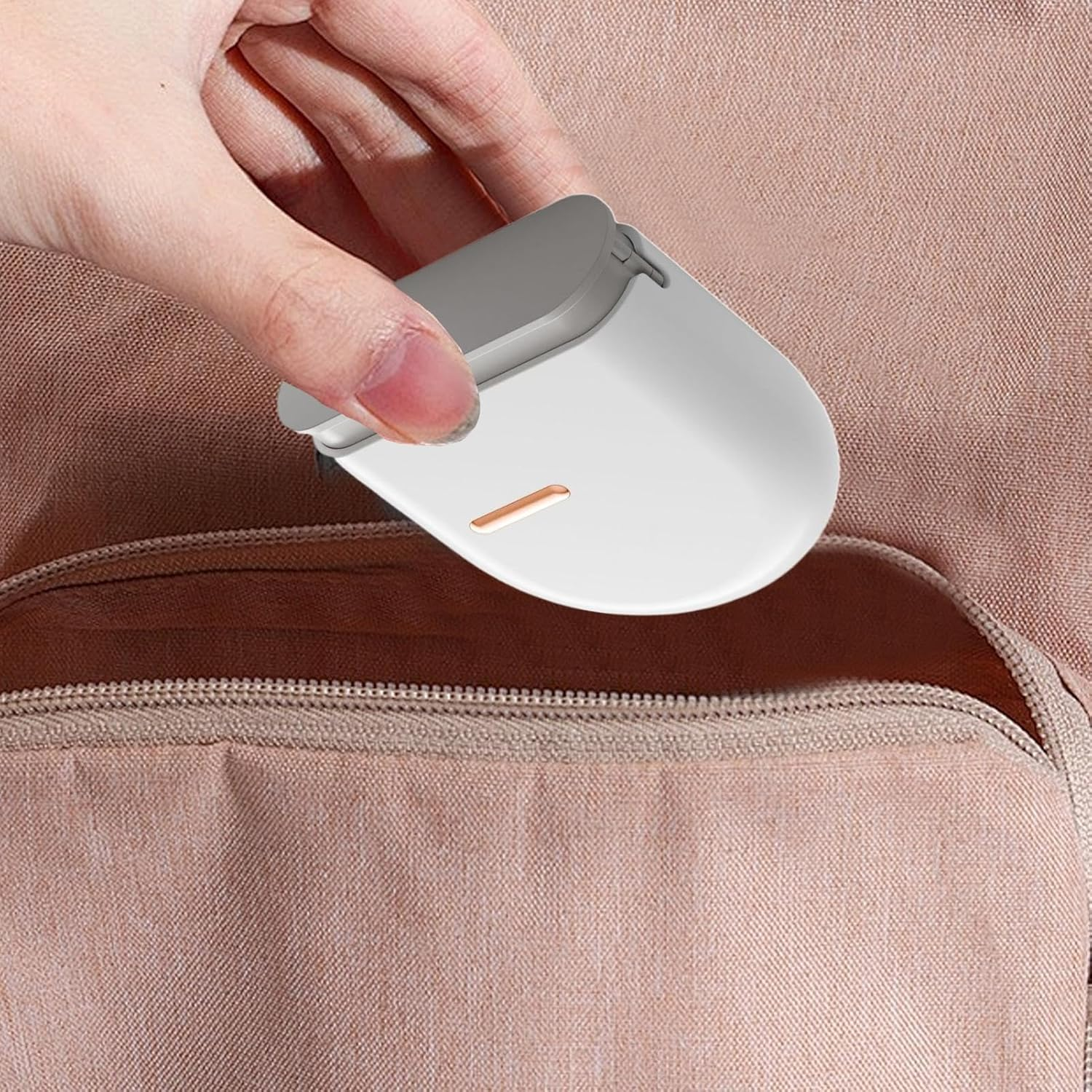 Retainer Cleaner Case - Pull-Out Invisible Grinding Teeth Guard Holder with Ventilation Holes | Retainer Holder Case, Portable Braces Storage Box, Large Capacity Retainer Cases for Women, Men, Adult, - White image number 6