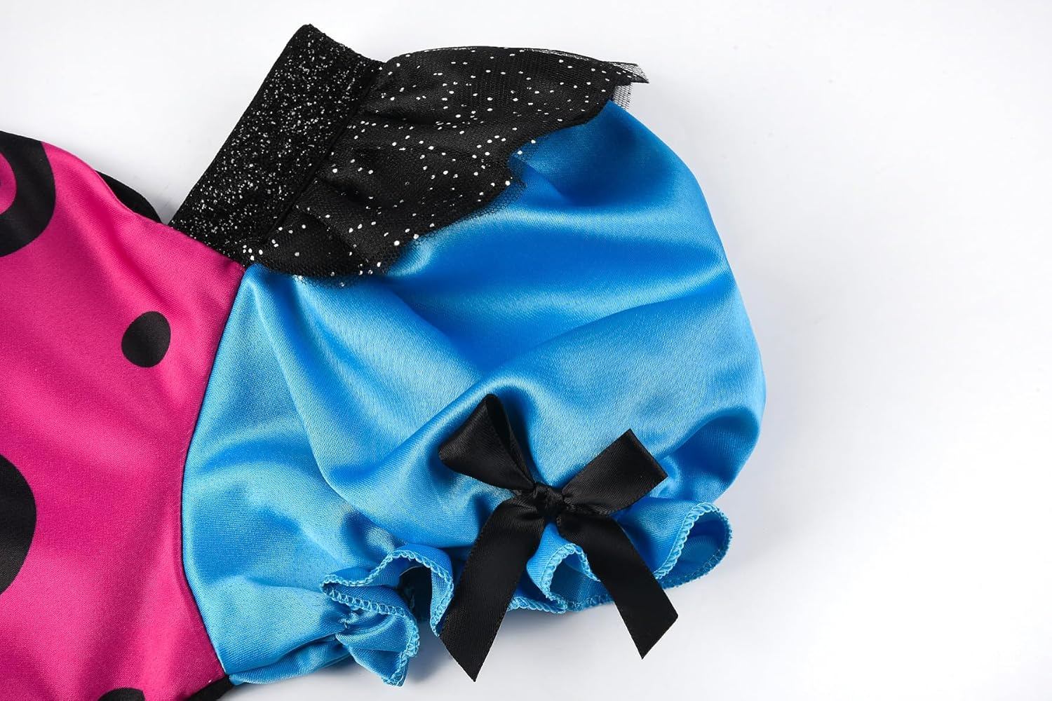 Relibeauty Rainbow Dress Skeleton Costume Kids Christmas Costume for Girls,Blue image number 2