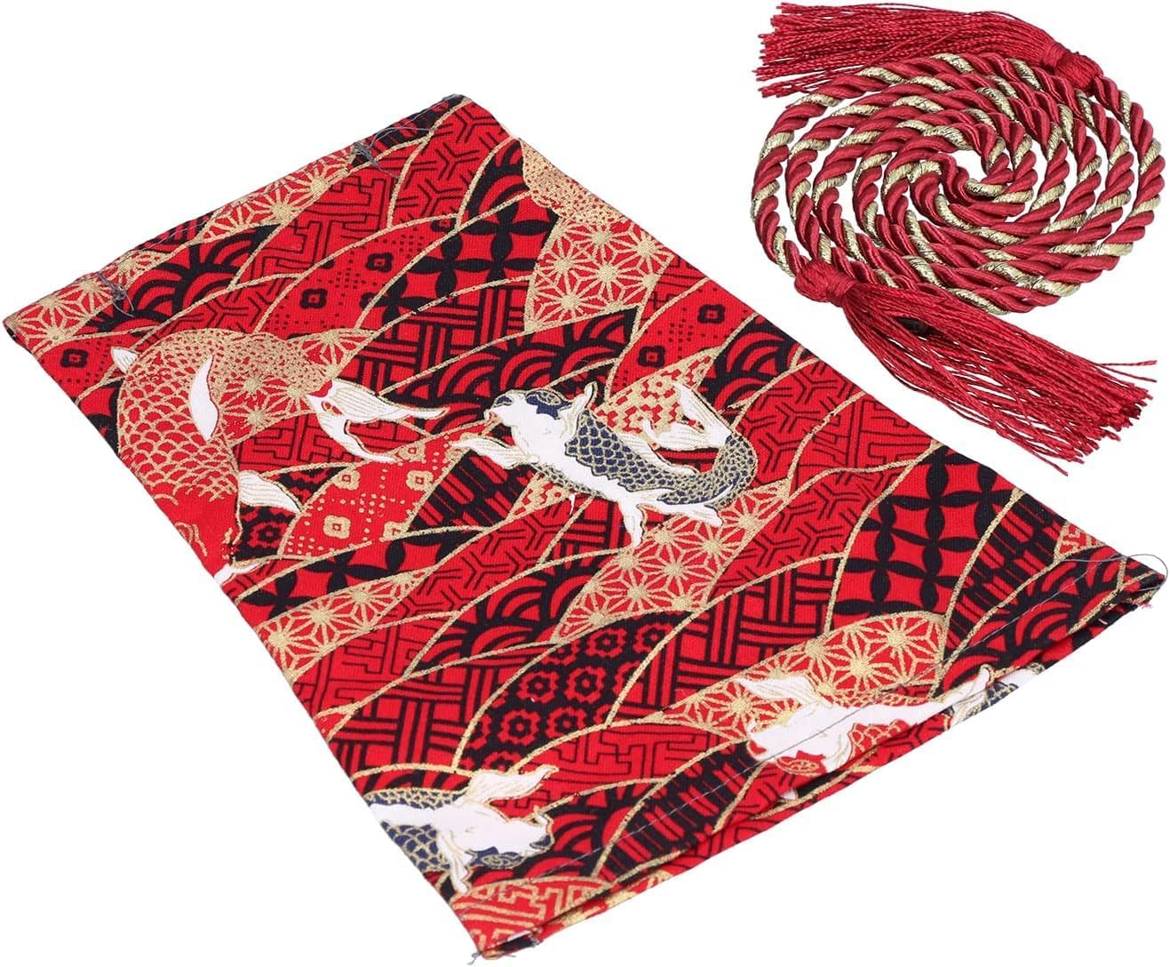 Shift Knob Dust Cover Ancient Antiquity Element Manual Gear Shift Knob Boot Dust Cover with Rope for Car Truck Shift (Rad, 21 * 17CM)