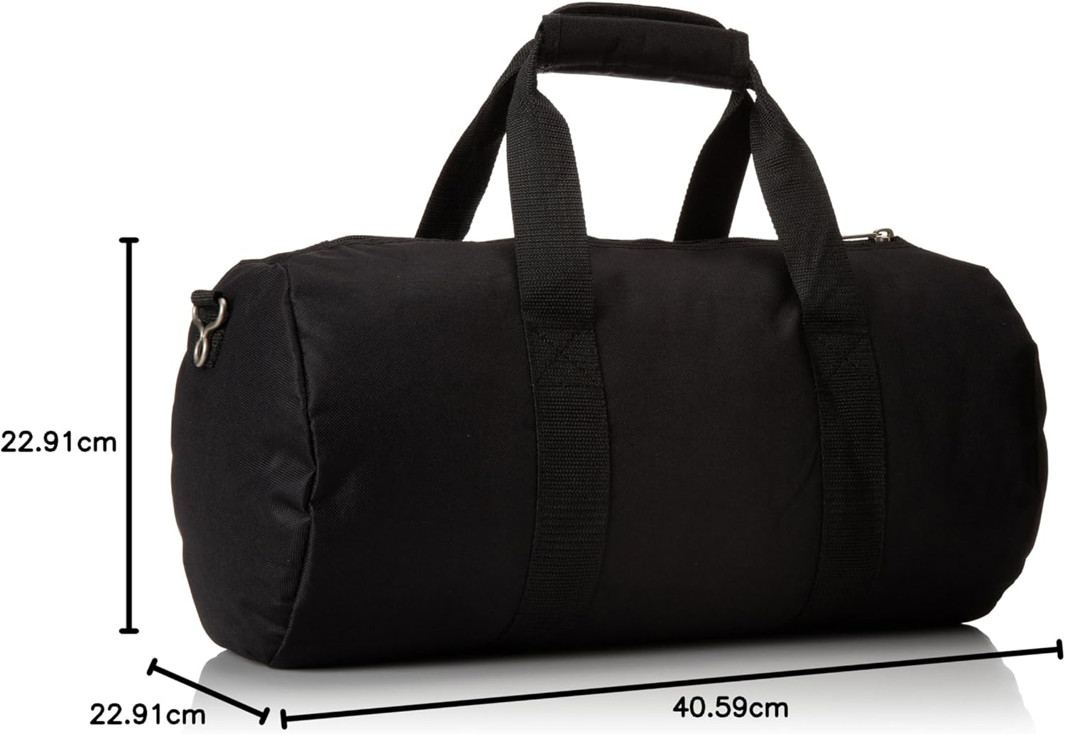 Everest 16-Inch round Duffel, Black, One Size, Black, One Size, 16-Inch round Duffel image number 1