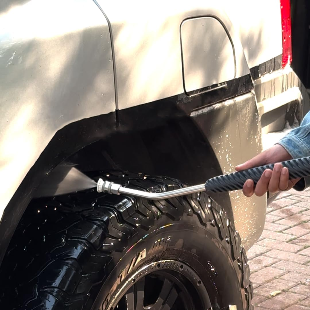 Pressure Washer Lance with 20&deg;, 304 Stainless Power Washer Extension Wand for Car Wash - Electric & Gas Pressure Washer Short Gun Wand Replacement - Pressure Washer Accessories & Attachments image number 4