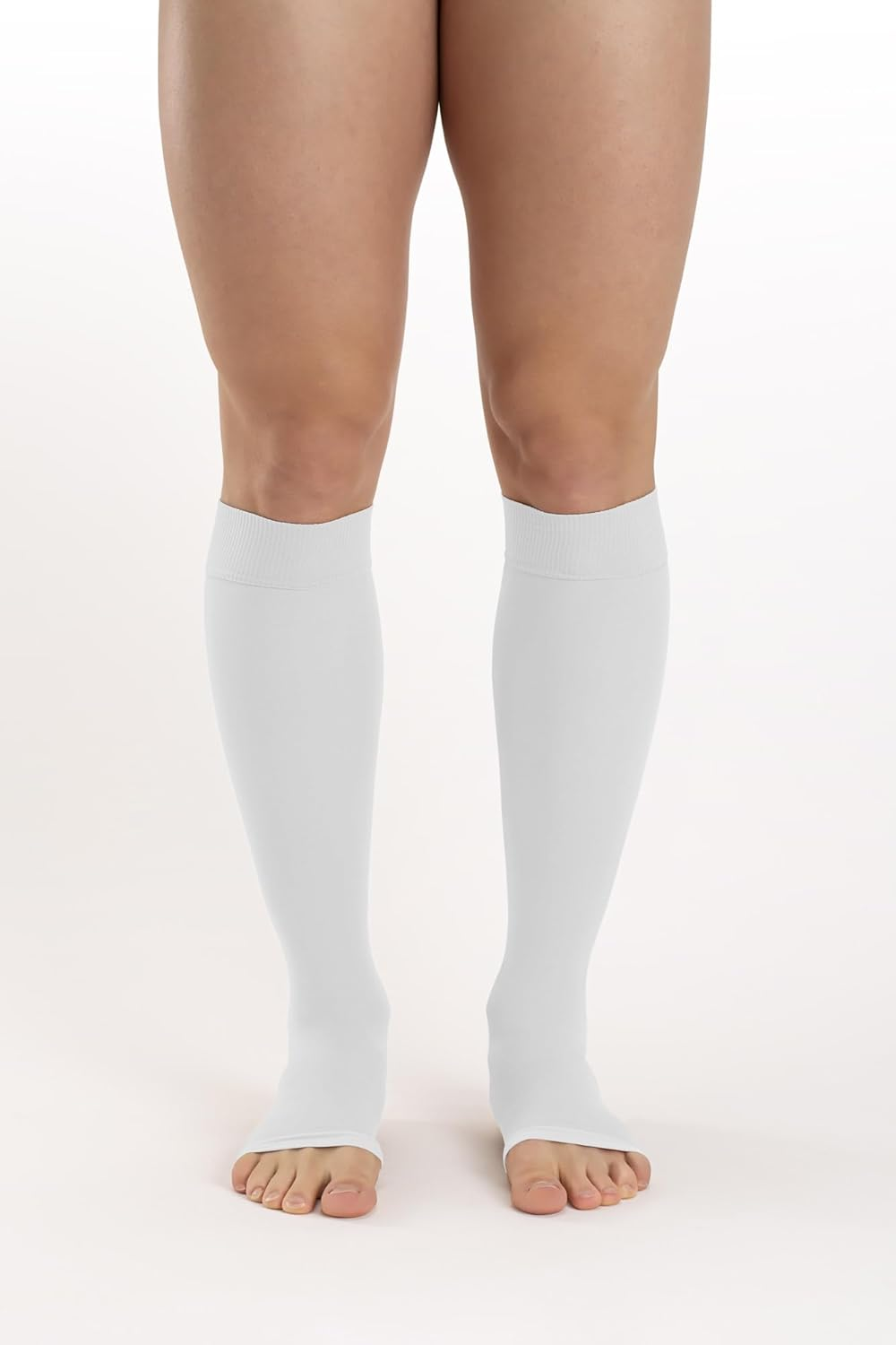 Relaxsan Antiembolism M1350A Open-Toe Anti-Embolism Knee High Socks - K2-25-32 Mmhg image number 2