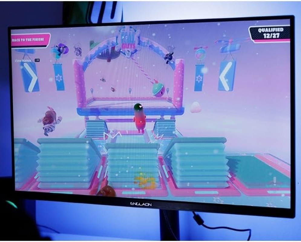 ENGLAON 27 Inch Gaming Monitor with 2K QHD Frameless Flat Display with AMD Freesync Height Adjustable Stand 165Hz 1Ms MPRT image number 6