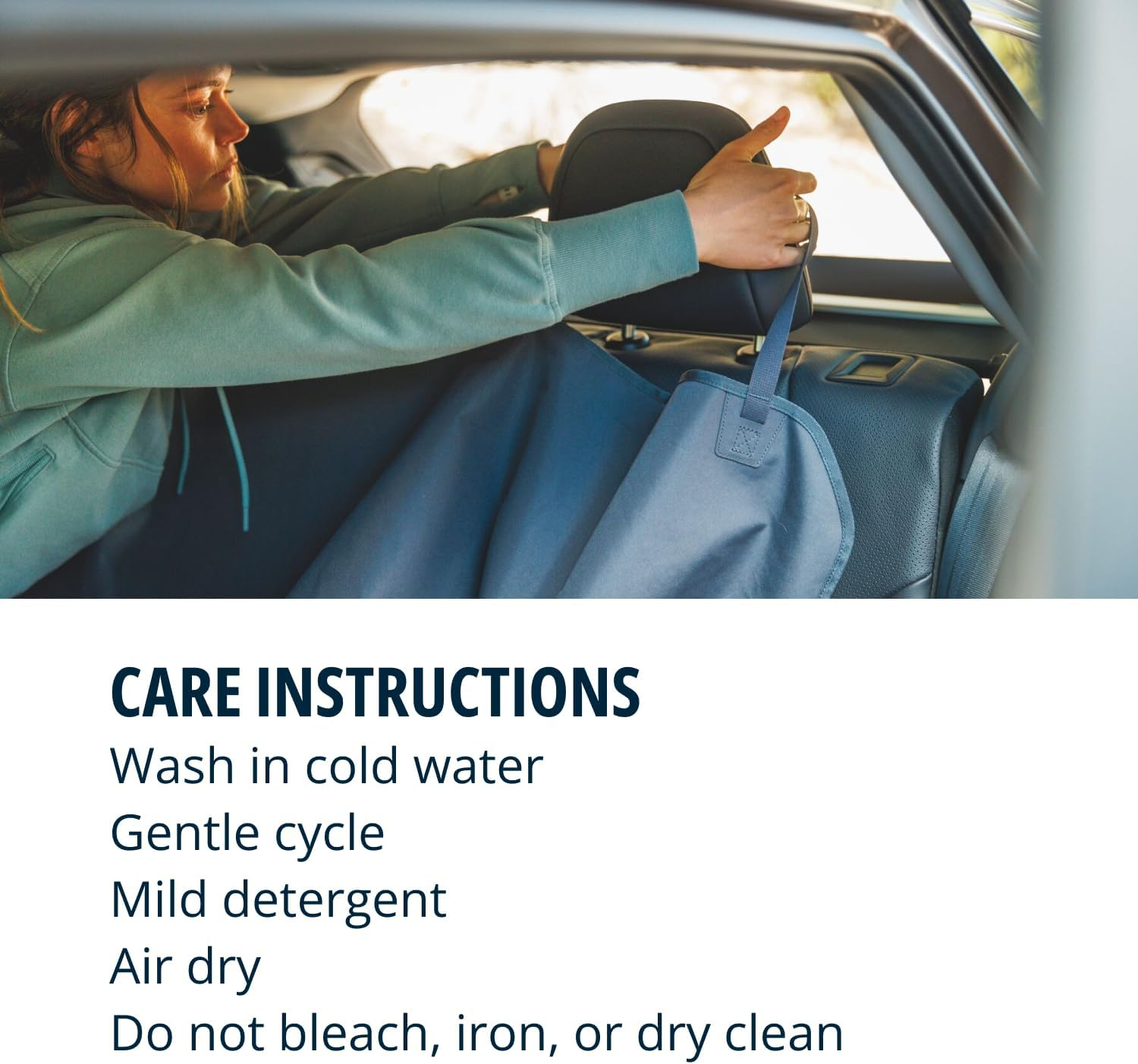 Ruffwear, Dirtbag Seat Cover, Dog Car Seat Cover, Basalt Gray image number 1