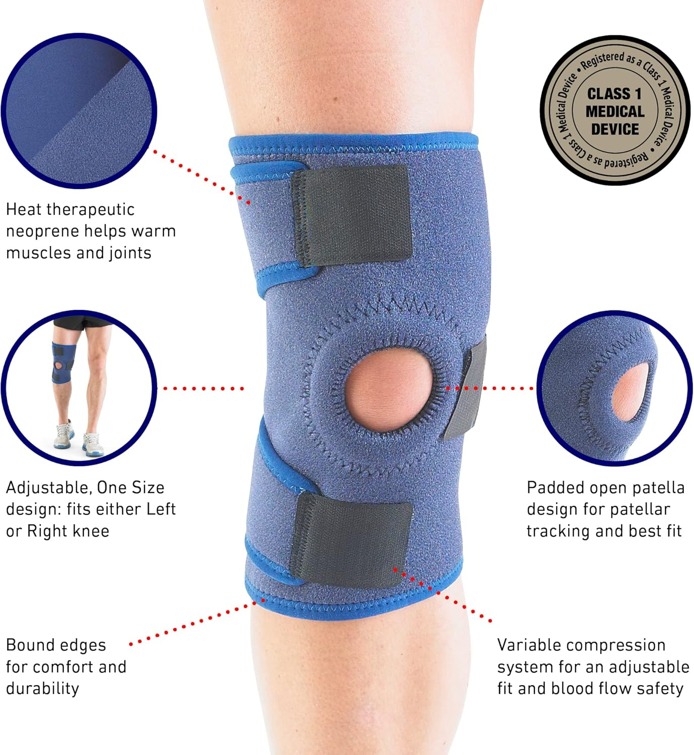 Knee Support (Open Patella) image number 2