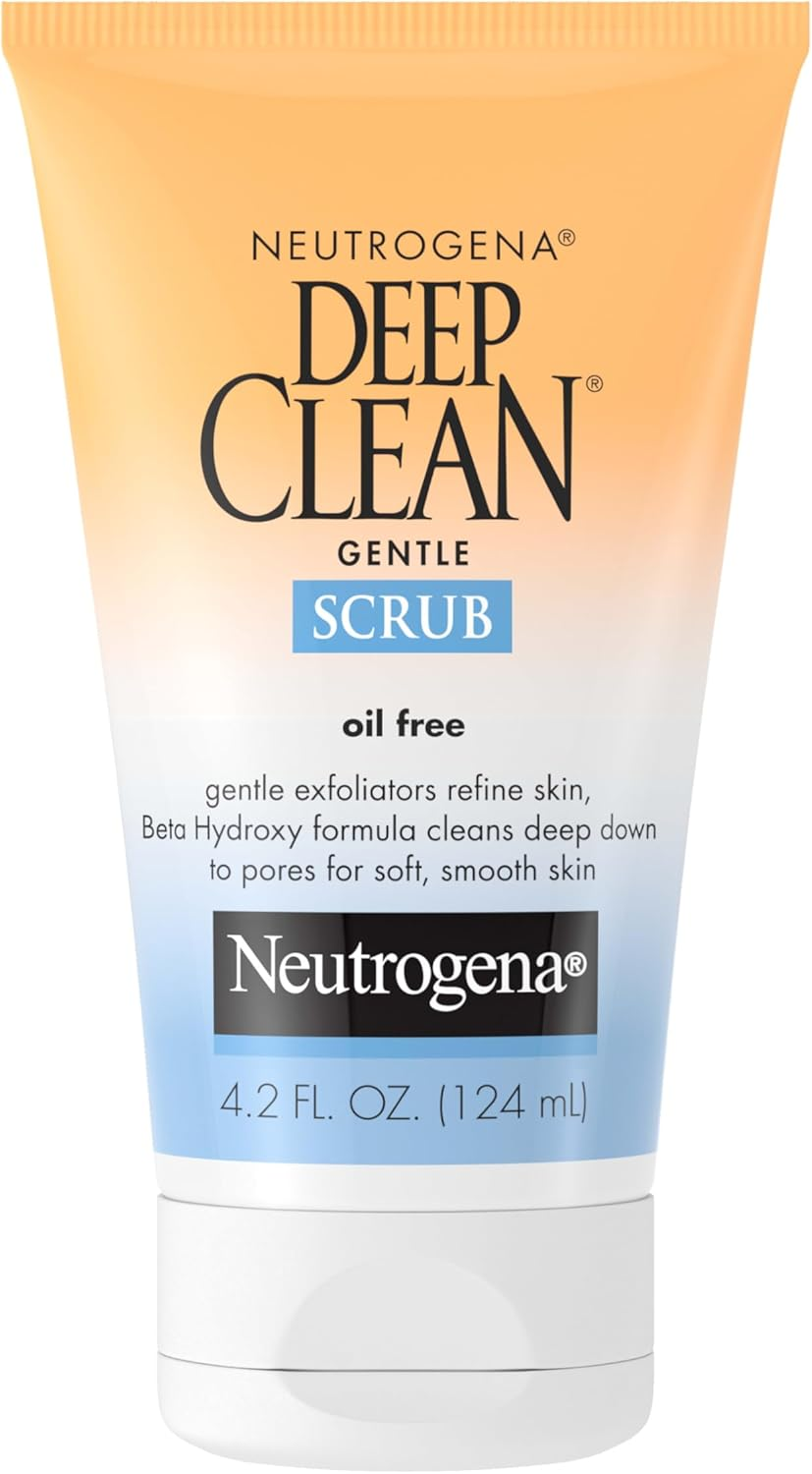Neutrogena Deep Clean Gentle Scrub, 4.2 Ounce Gentle 4.2 Ounce