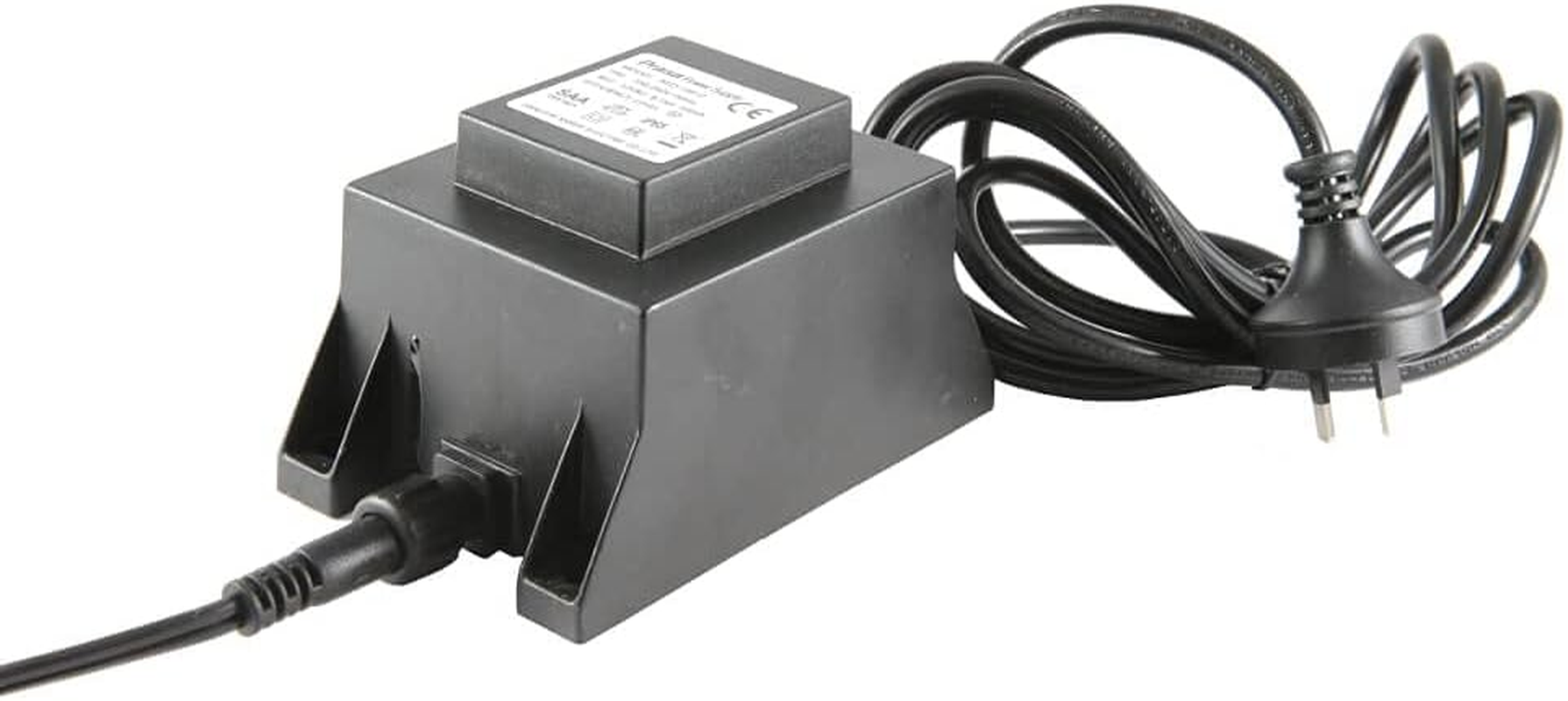 LIMELIGHT Outdoor Waterproof 12V Transformer, 50W Grey
