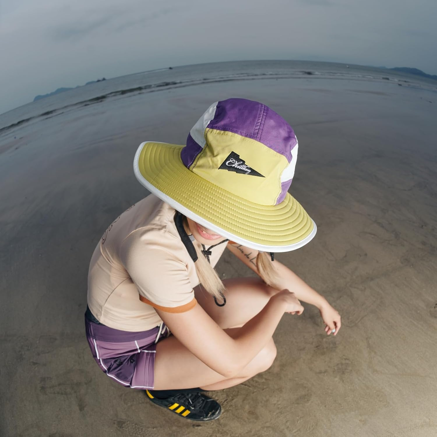 YWYLL Fisherman'S Hat for Men and Women, Summer Waterproof Hiking, Camping, and Mountain Climbing Hat, UV Protection, and Secure for Surfing. Multi, Multi image number 6