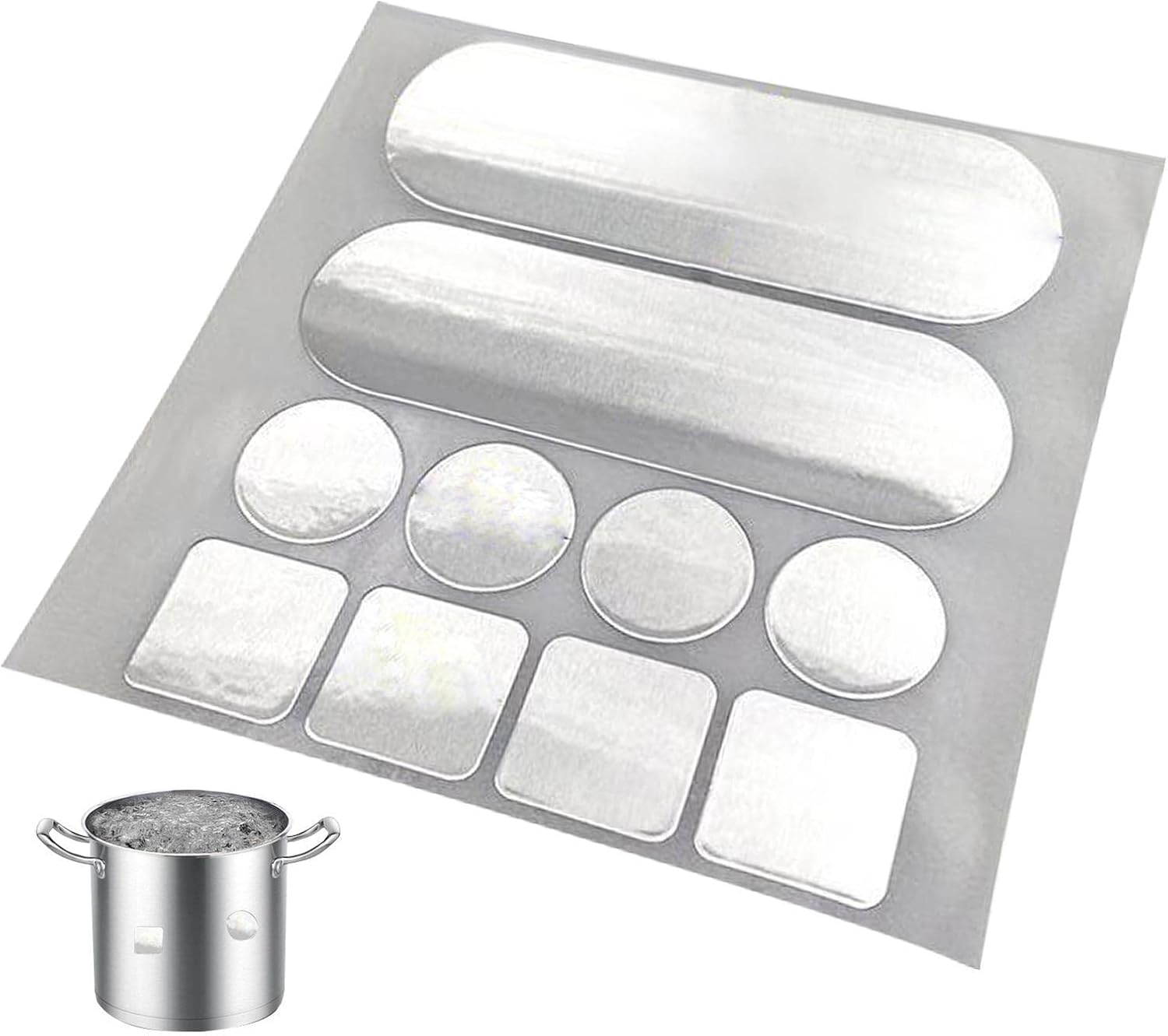 Foil Tape | Exhaust Repair Tape - Silver, HVAC, Sealing and Patching Hot and Cold Air Ducts, Fiberglass Duct Board, Insulation image number 4