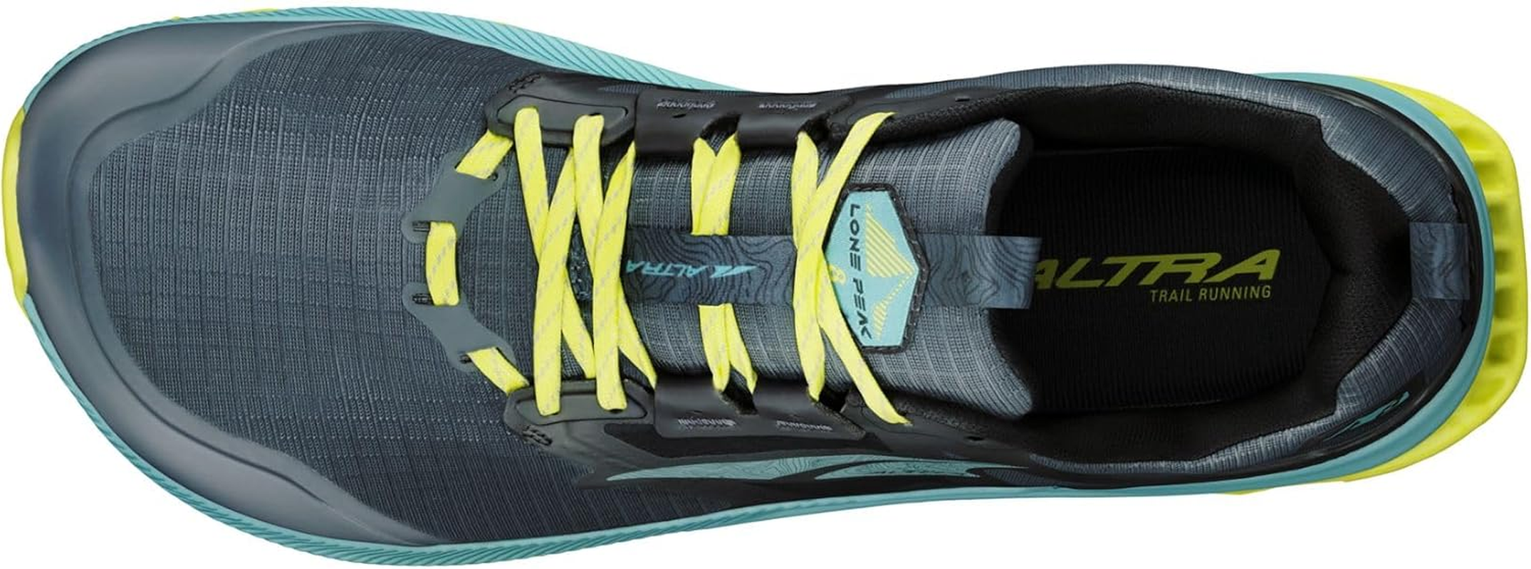 ALTRA Men'S Lone Peak 8, Black Green, 40 EU image number 3