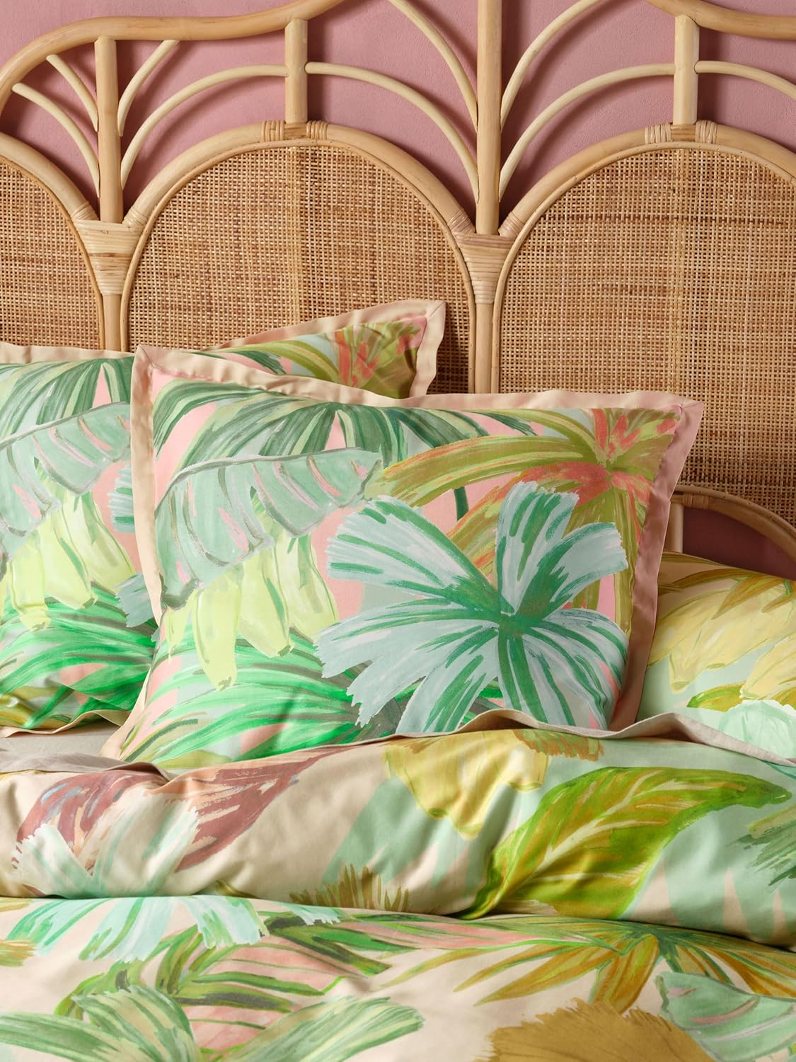 Linen House California European Pillowcase, Multicolor, 65 X 65 Cm image number 2