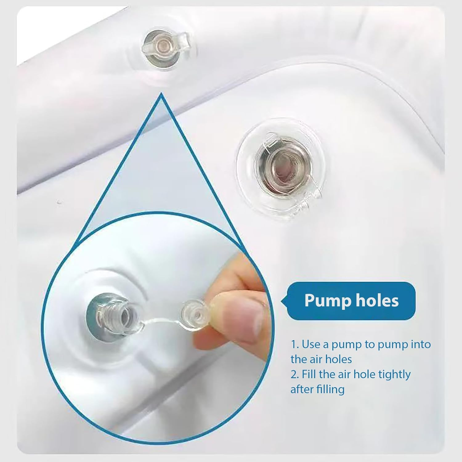 Water Sensory Playmat - Cat Sensory Water Mat, Interactive Cat Toys | Cat Water Mat, round Inflatable with Fish Inside, Thickened Sensory Water Mat for Cats, Pet Water Sensor Pad image number 1