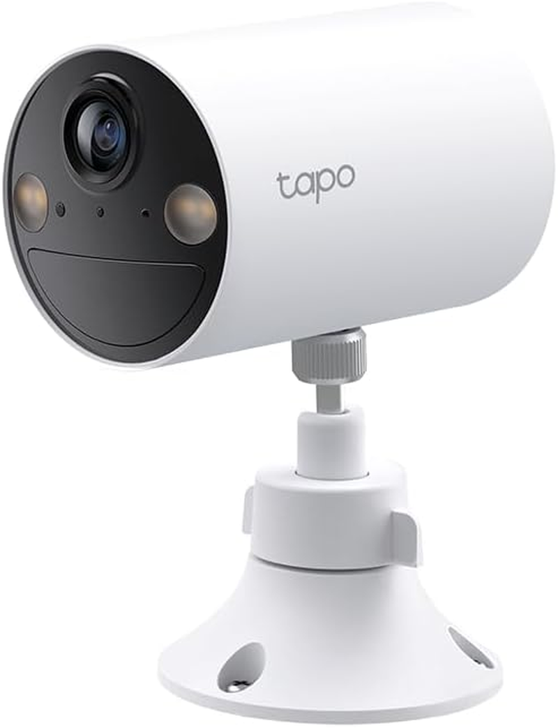 Tapo Tp-Link Smart Home Battery-Powered Indoor/Outdoor Security Camera, Wireless, 2K 3MP, IP65, Colour Night Vision, Person Detection, Notification, No Hub Required, Microsd Card Slot (Tapo C410) image number 4