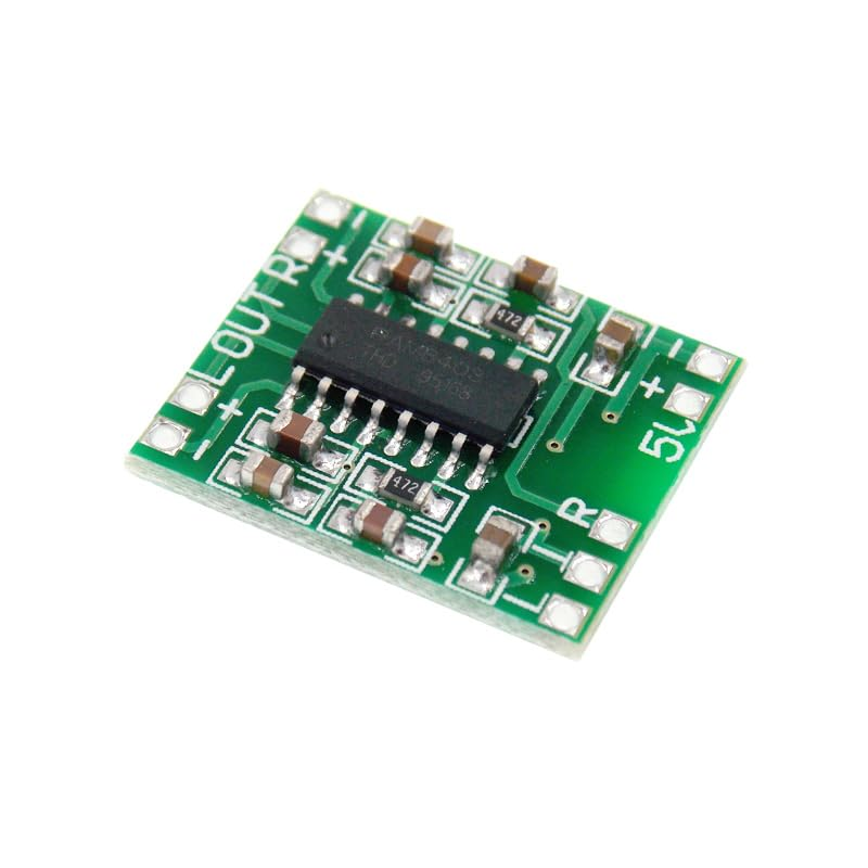 20PCS PAM8403 Super Mini Digital Amplifier Boards 2 X 3W Class D Dual Channel 2.5V-5V Power Amplifier Board Efficient Audio Amp Stereo Module image number 2
