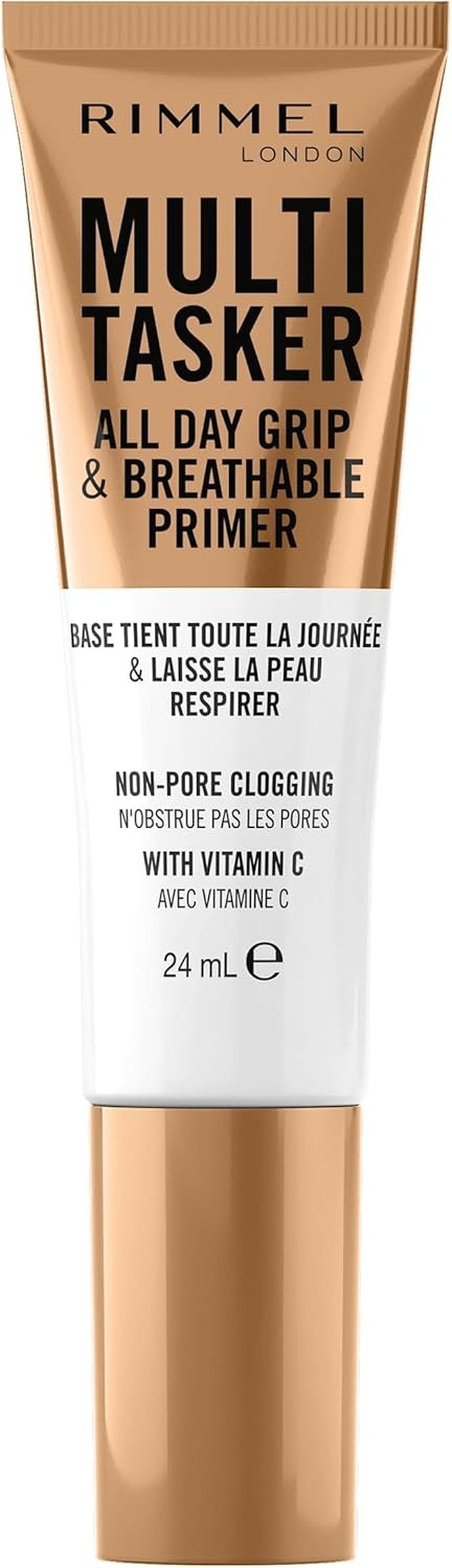Rimmel Multi-Tasker All Day Grip & Breathable, Clear, Primer, Lightweight, Breathable, Gel Texture, Preps Skin, Vegan Formula, 24Ml image number 2