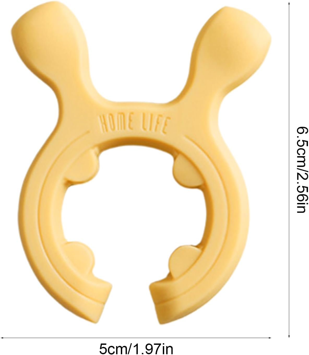 Pot Clip Spoon Rest, Silicone Ladle Rack, Decorative Spatula Spoon Stand for Home Cooking Camping Picnic Rv Restaurant Baking image number 6