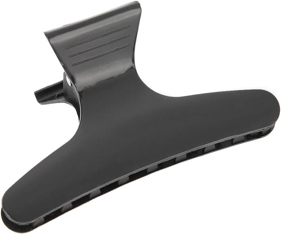 12 Pcs/Set Hairdressing Clips, Black Butterfly, the Hair Clip Hair Section Claw Clips Hairdressing Tool image number 4