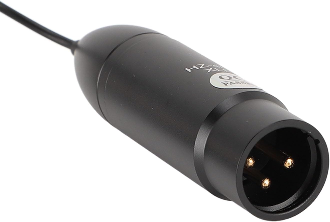 48V Phantom Power Omnidirectional XLR Lavalier Microphone with Metal Lapel Mic Clip, 3 Pin XLR External Lav Mic, for Recording Interview image number 1