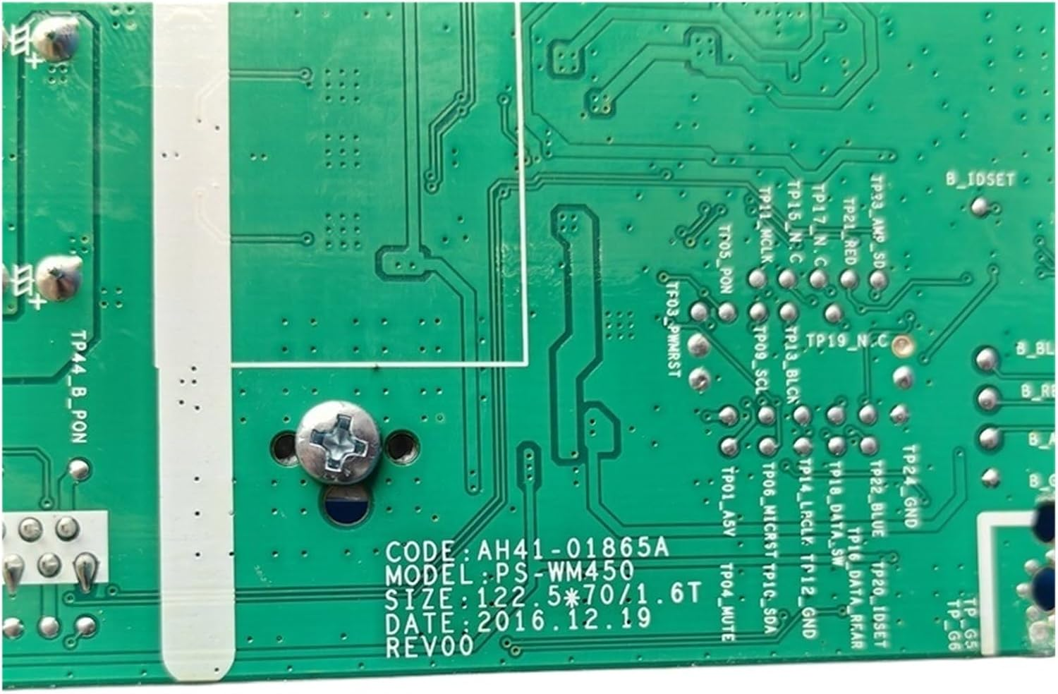 Wireless Subwoofer Motherboard EPAP00004A ，Compatible for Samsung ，Bluetooth Speaker HW/Q70R HW/Q80R HW-Q70R HW-Q80RTV image number 2