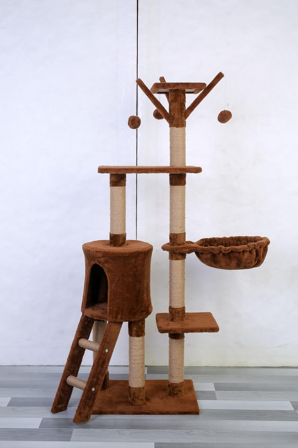 Luxury Five-Layer Large Villa Cat Climbing Frame Four Seasons Integrated Villa Cat Bed Cat Tree