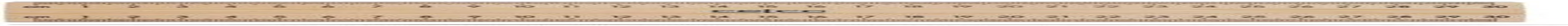 Celco Rulers Wooden 30Cm Polished Drilled with M image number 1