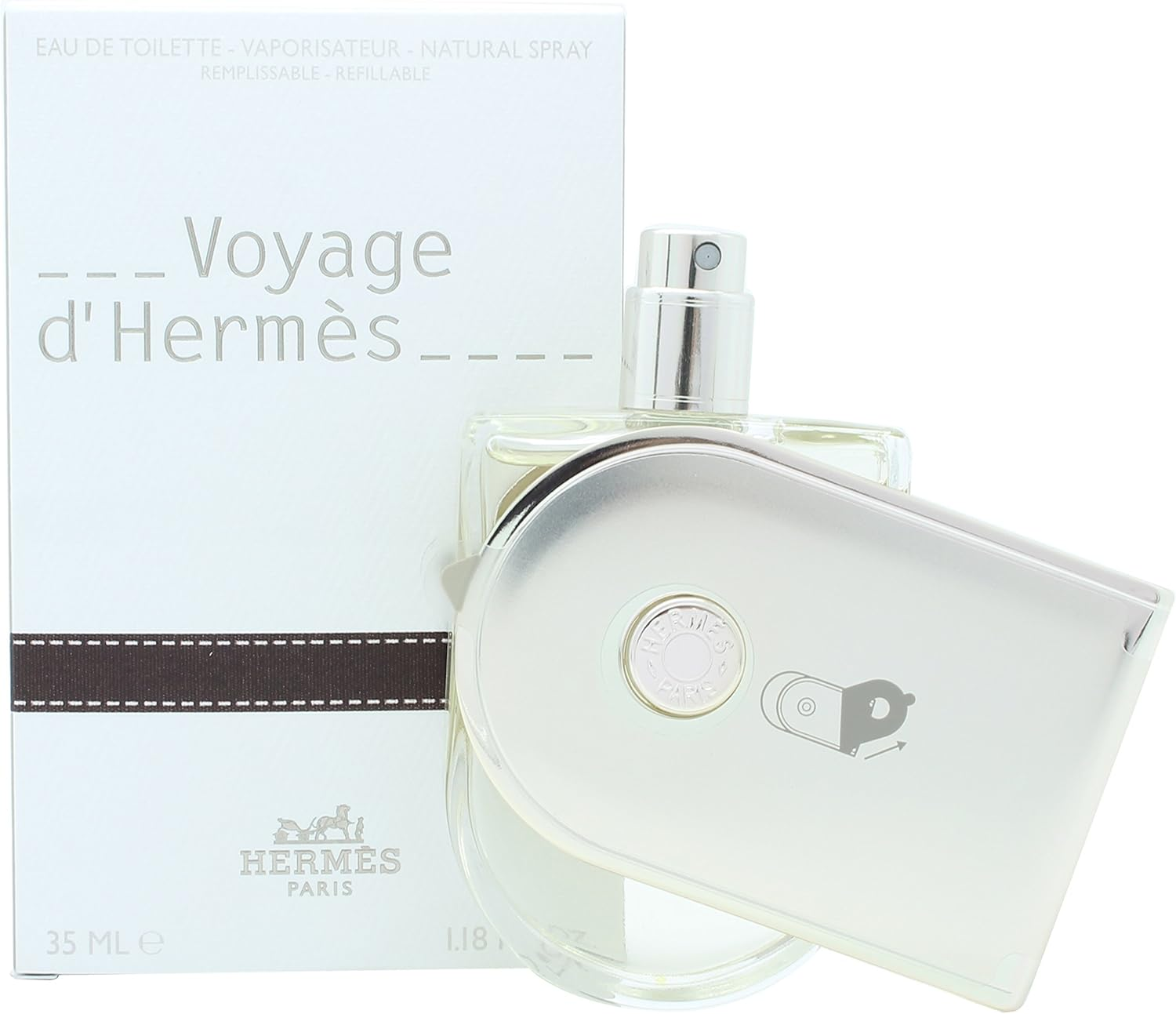Hermes Voyage D'Hermes Eau De Toilette Refillable Spray 35Ml/1.18Oz