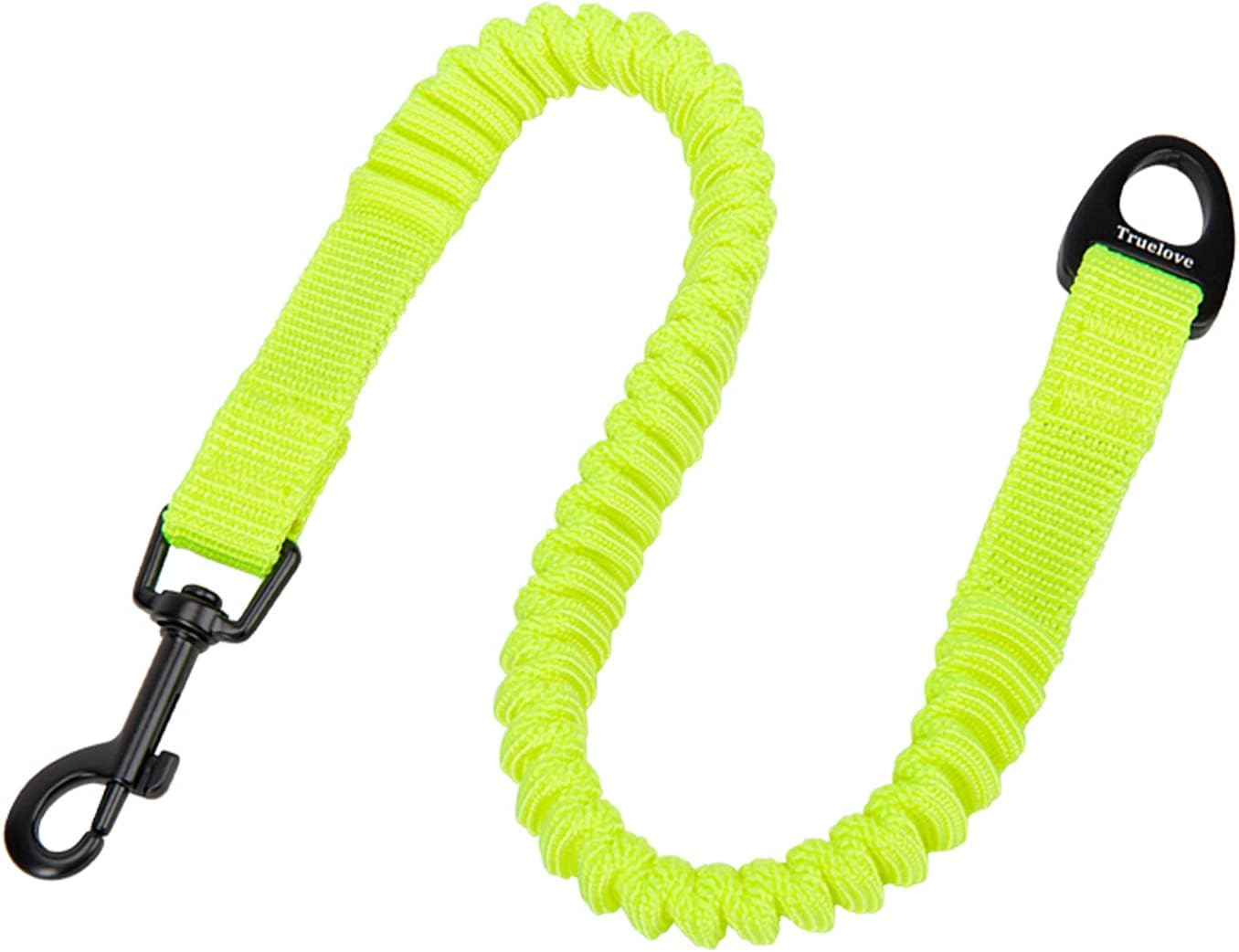 True Love Bungee Extension for Leash, Medium, Neon Yellow