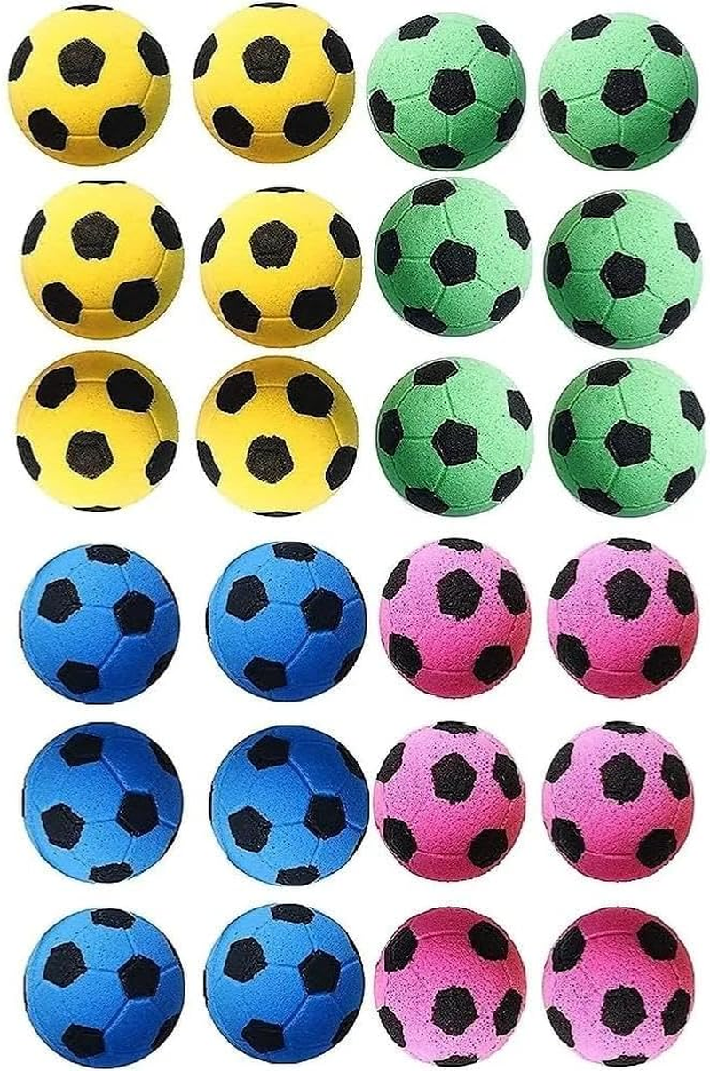 Cat Foam Ball Toy, 4Cm Soft Latex Balls for Cats and Dogs, Non-Toxic Washable Pet Toys for Kittens and Puppies Ruibex image number 1