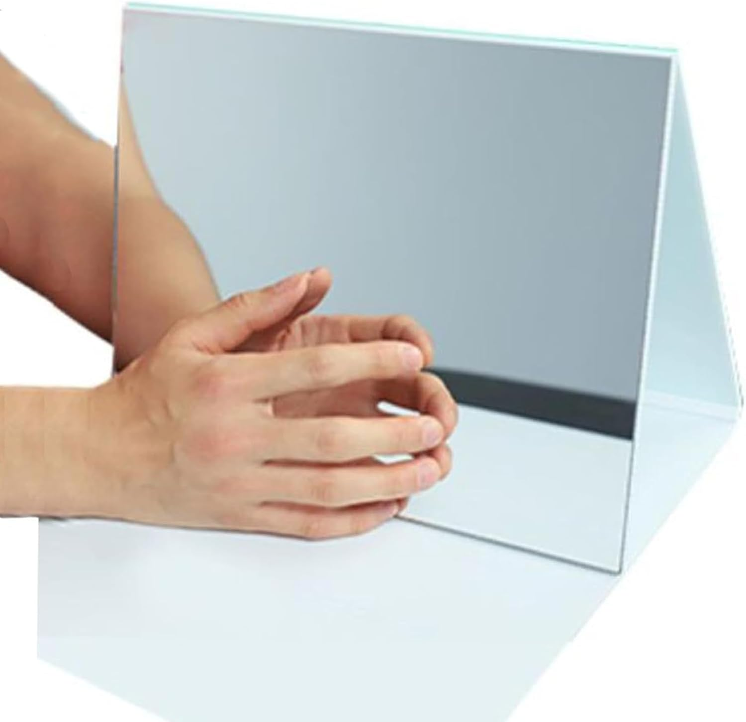 Smart Mirror Therapy Box, Foldable Mirror Therapy Mirror, Mirror Position Adjusts, for Phantom Limb Pain, Stroke Rehabilitation, CRPS, Focal Dystonic Pain Relief, Other Chronic Pain Conditions image number 1