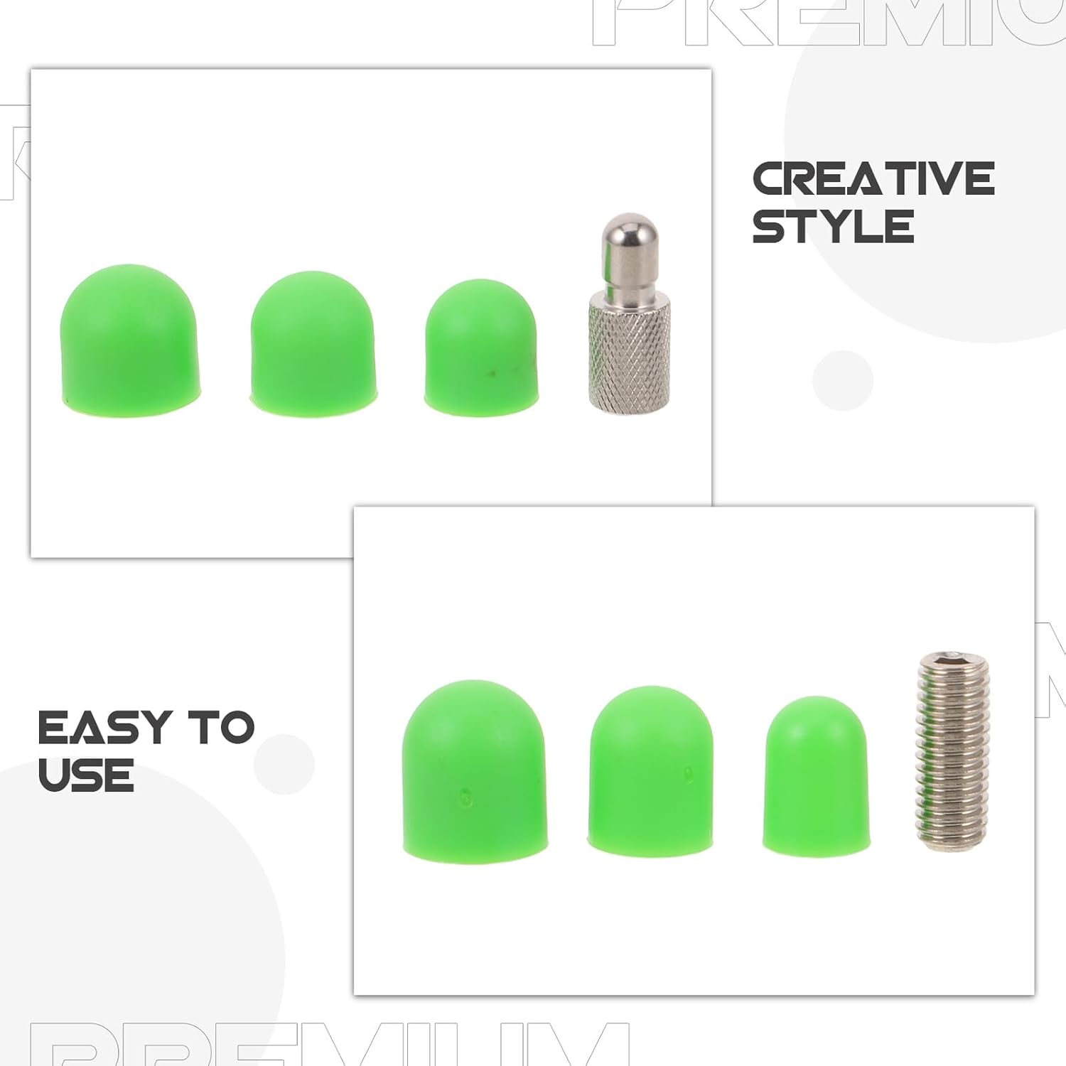 Happyyami 6Pcs Car Dent Tap down Pen Tips Auto Body Dent Removal Rod Kit DIY Paintless Repair Tools Portable Automotive Accessories Kit image number 4