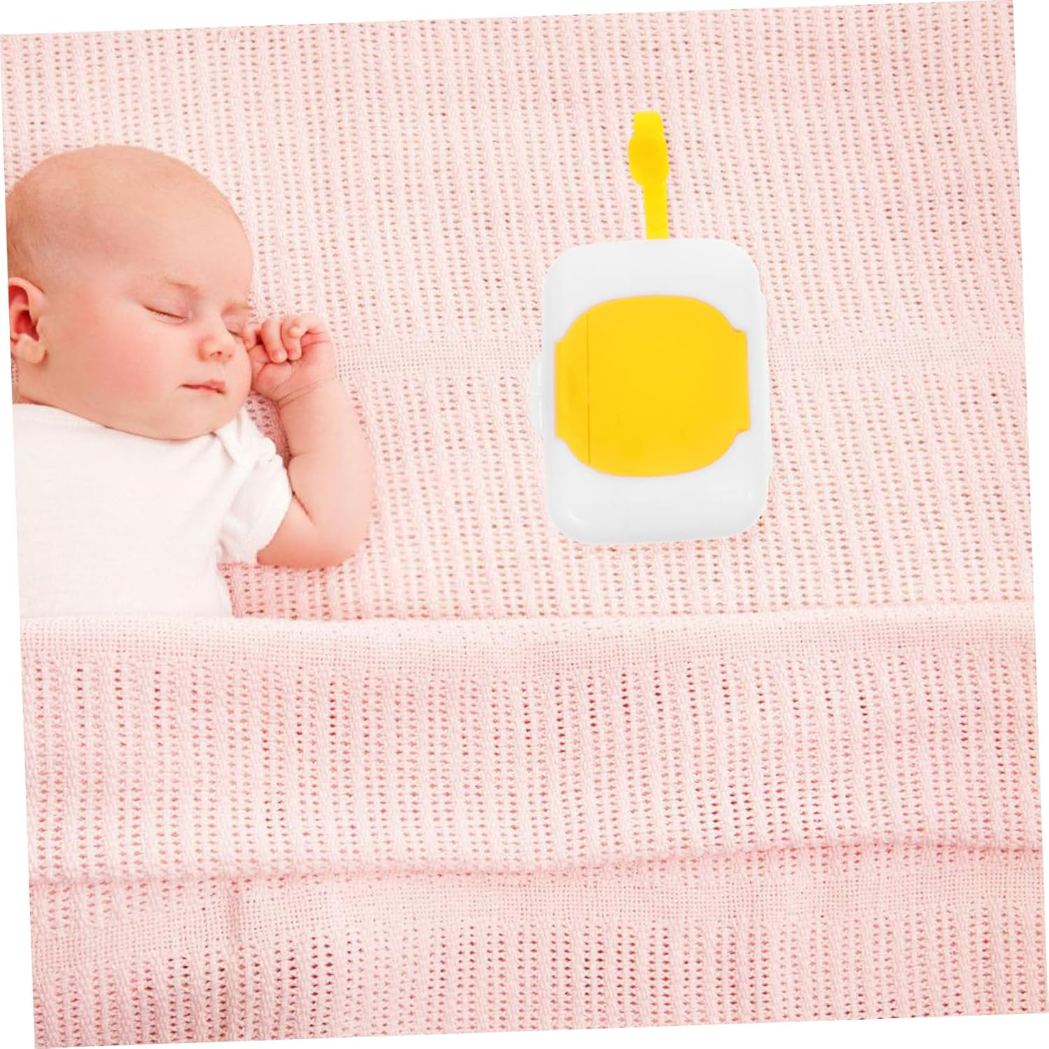 2Pcs Portable Wipes Holder Refillable Wet Tissue Case for Ample Storage for Newborns and Compact Parents image number 1