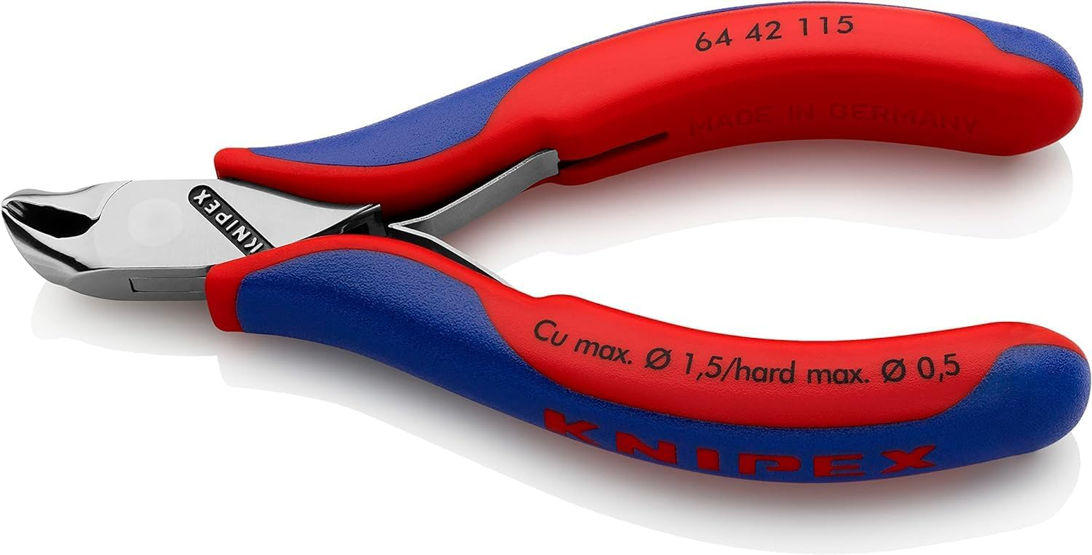 Knipex 64 42 115 Electronics End Cut Nipper, 115 Mm