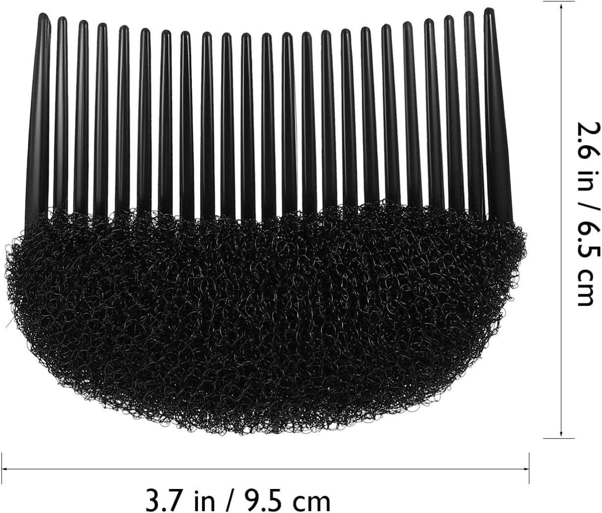 Beaupretty Bump It up Volume Inserts Hair Comb 6 Hair Volumes Hair Base Bump Hair Pad Volume Insert Bump up Hair Accessories for Sponge image number 6
