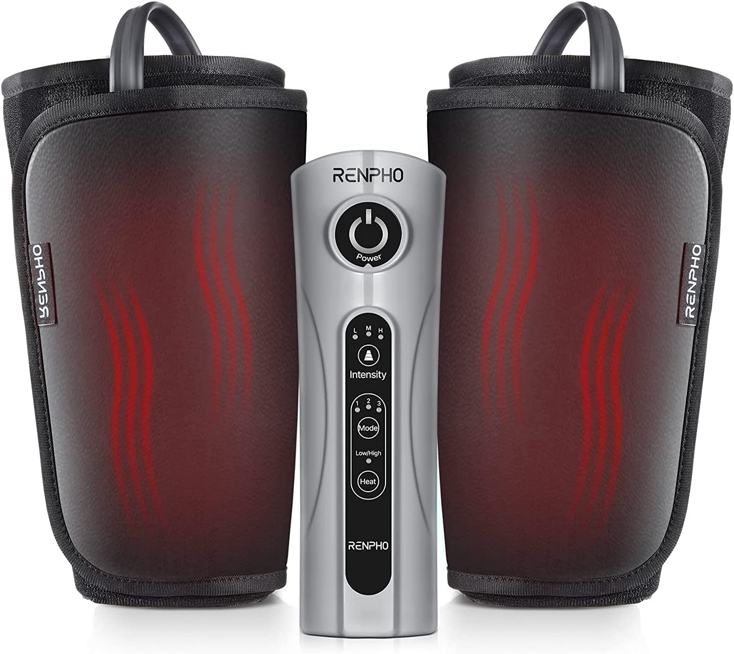 RENPHO Leg Massager with Heat for Father Mother, Air Compression Calf Massager Boost Blood Circulation and Relieve Muscle Stiffness image number 6