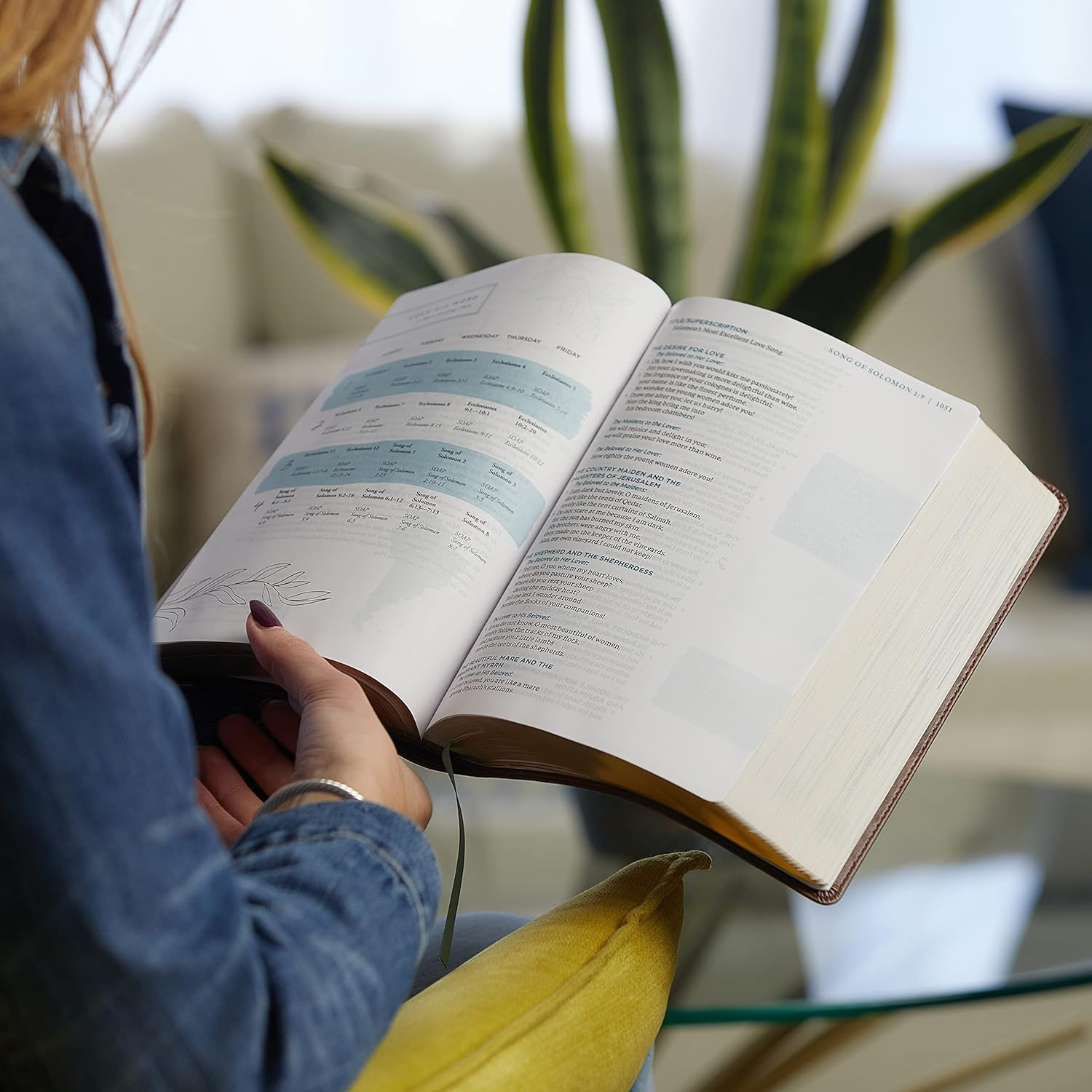 NET Young Women Love God Greatly Comfort Print [Brown]: a Soap Method Study Bible image number 2