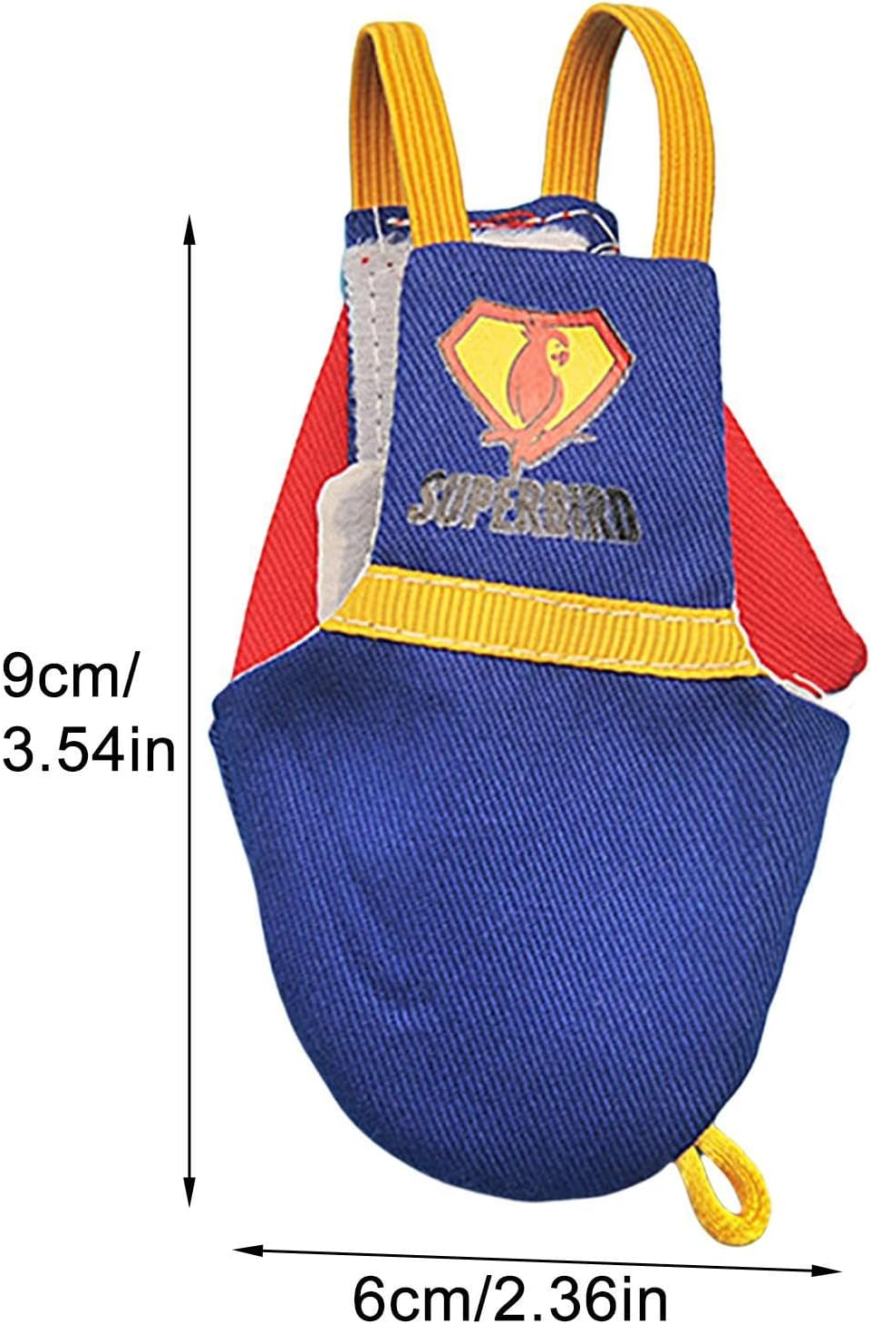 Bird Diaper, Bird Nappy Clothes with Waterproof Lining, Bird Suits, Parakeet Diaper, Washable Training Nappy Suit Liners, Clothes for Parakeet, Parrot image number 6