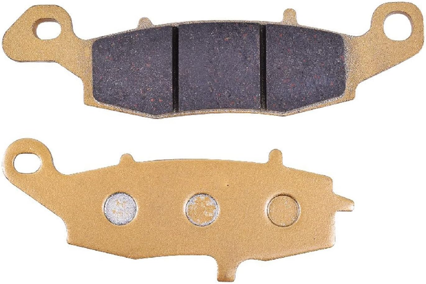 Motor Bike Front & Rear Brake Pads for Kawasaki VN800 VN 900 VN900 1999-2013 VN 1500 VN1500 for Drifter for Vulcan Classic Custom 1999-2013 Braking (Color : 1 Pair Rear)