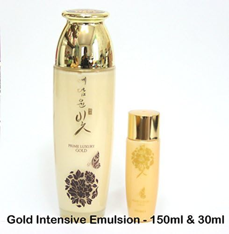 Premium Luxury Gold Women Facial Skin Care Set (4Pcs) Beauty & Personal Care, Nourishing and Moisturizing, Calming Korea Cosmetic for Yedam Yun Bit