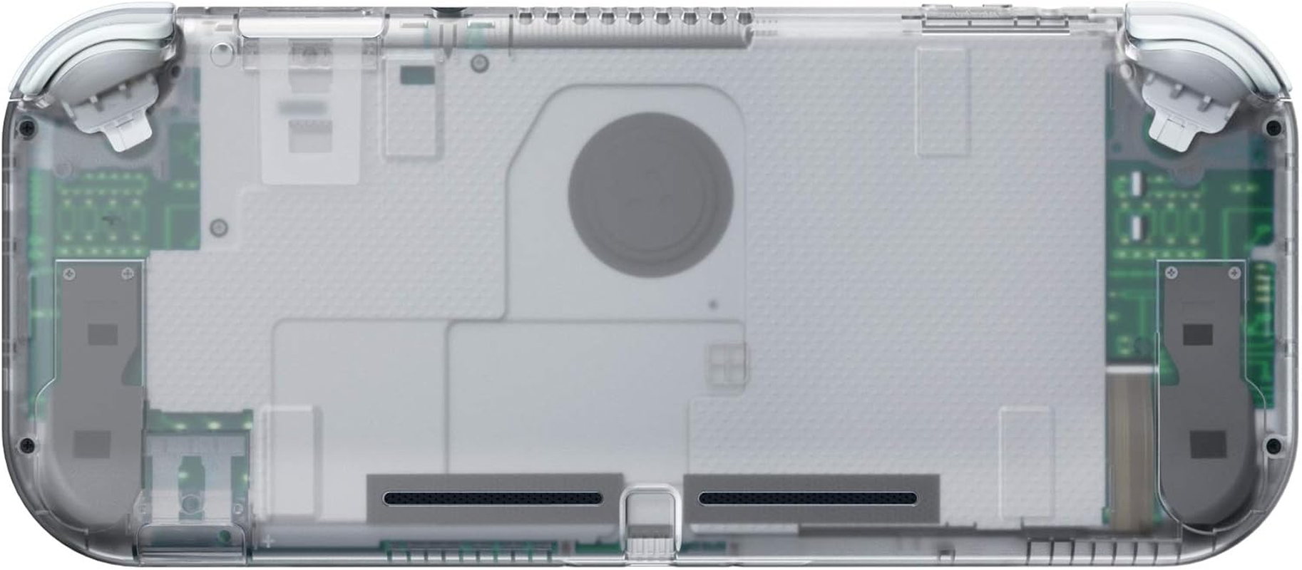 Extremerate Transparent Clear DIY Replacement Shell for Nintendo Switch Lite, NSL Handheld Controller Housing W/Screen Protector, Custom Case Cover for Nintendo Switch Lite image number 4